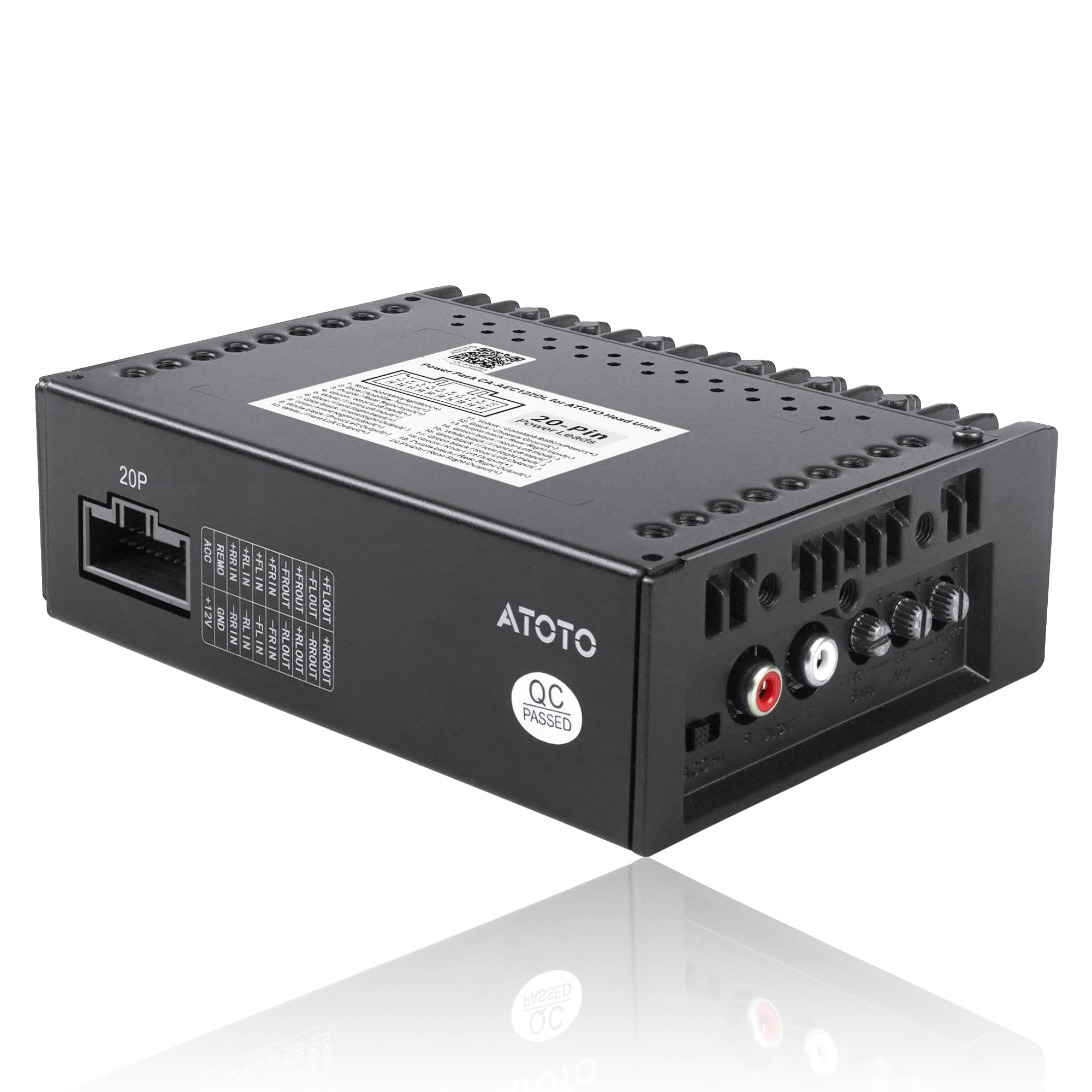 ATOTOZONE CA-AEC122DL Amplificatore Auto 4x60W Classe D