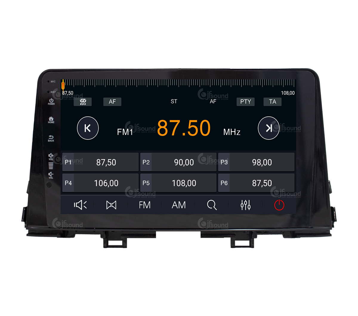 JFSound X9C-PRO JF-139KP-X9C-1-PRO autoradio Kia Picanto 4G