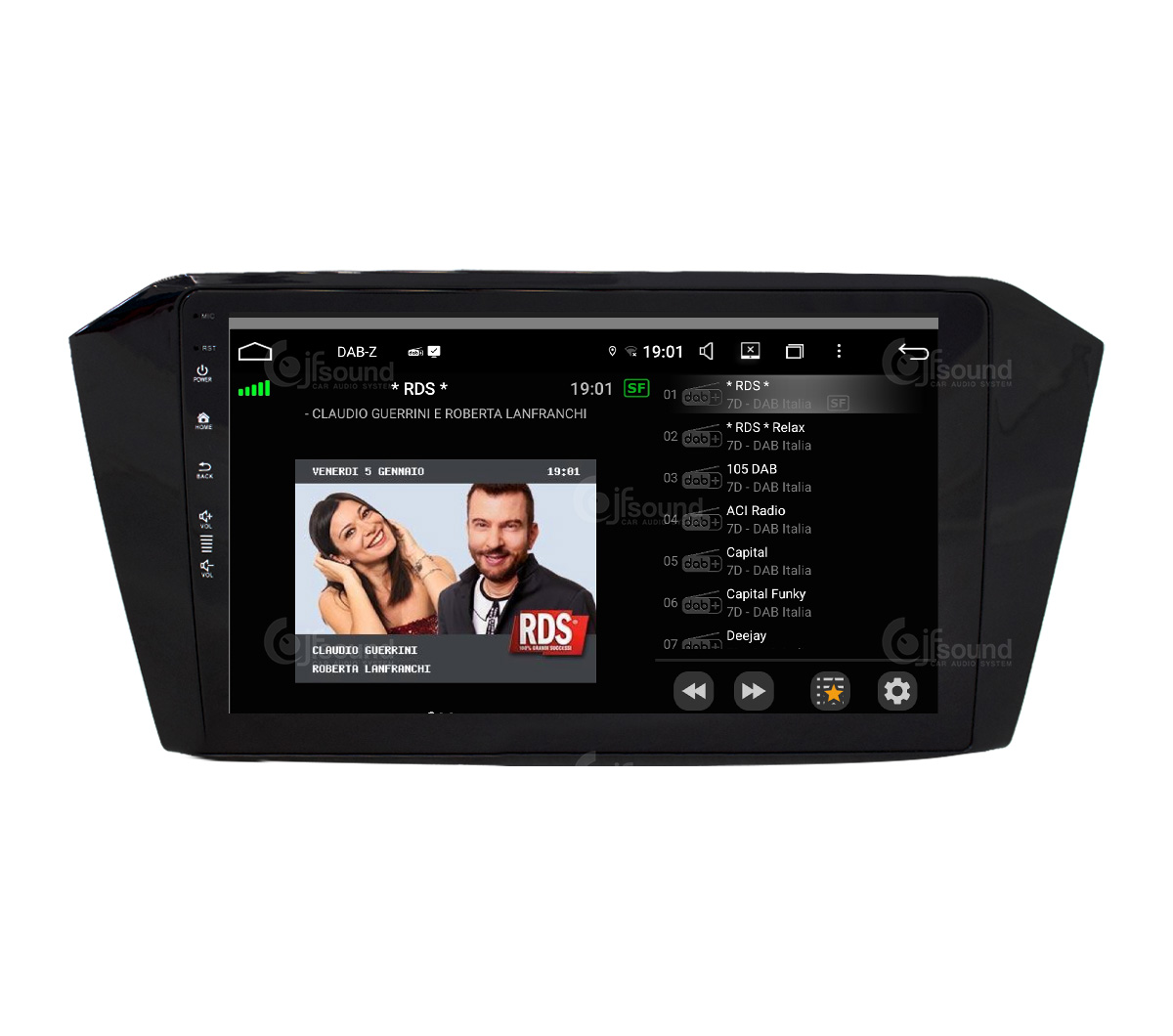 JFSound UP-PRO JF-031WP-UP-PRO autoradio Android Passat CarPlay