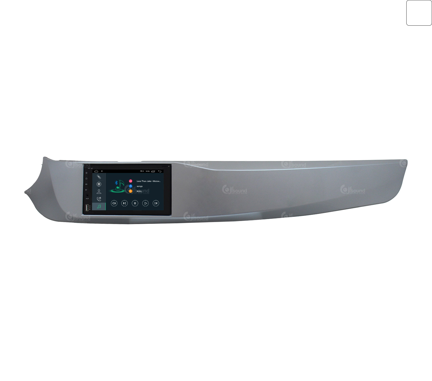 JFSound X7C-PRO JF-227-X7C-GG-PRO autoradio Giulietta DSP
