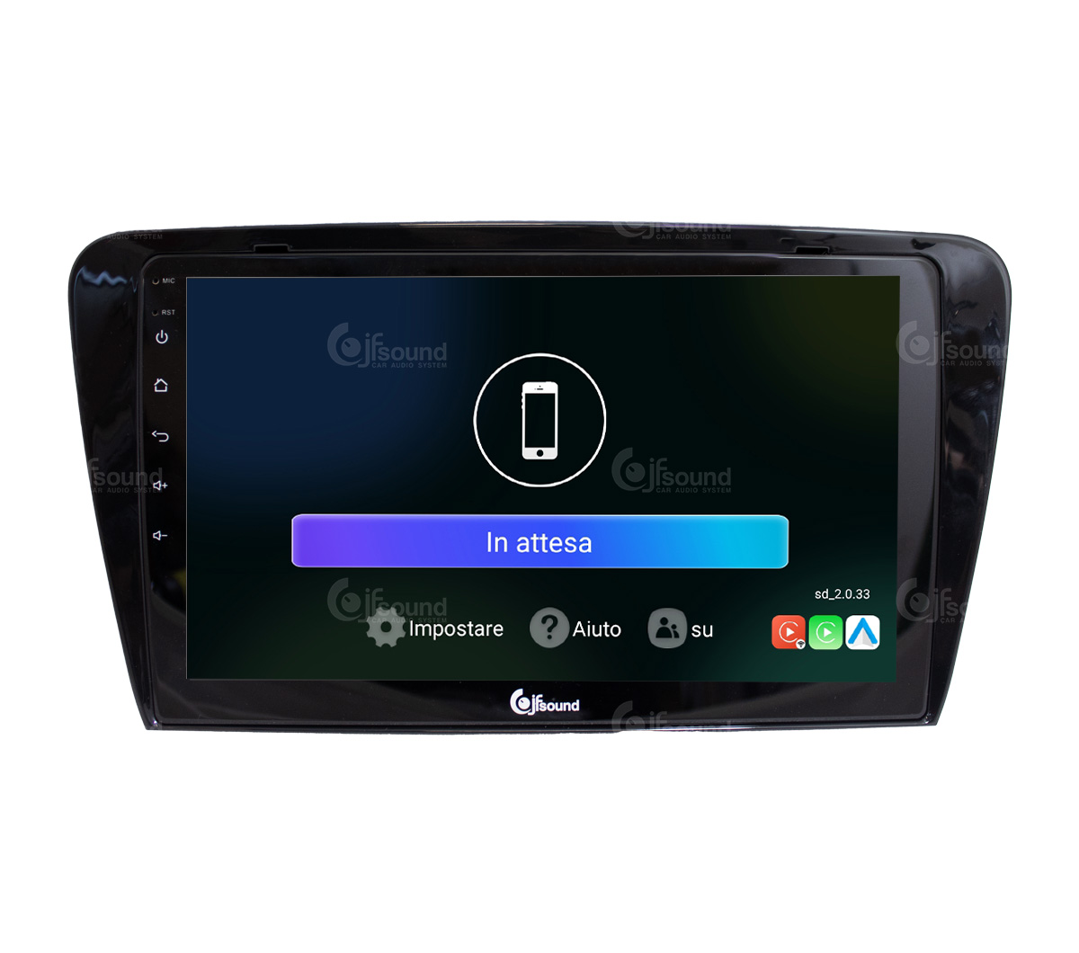 JFSound UP-PRO JF-231SO-UP-PRO autoradio CarPlay per Skoda Octavia