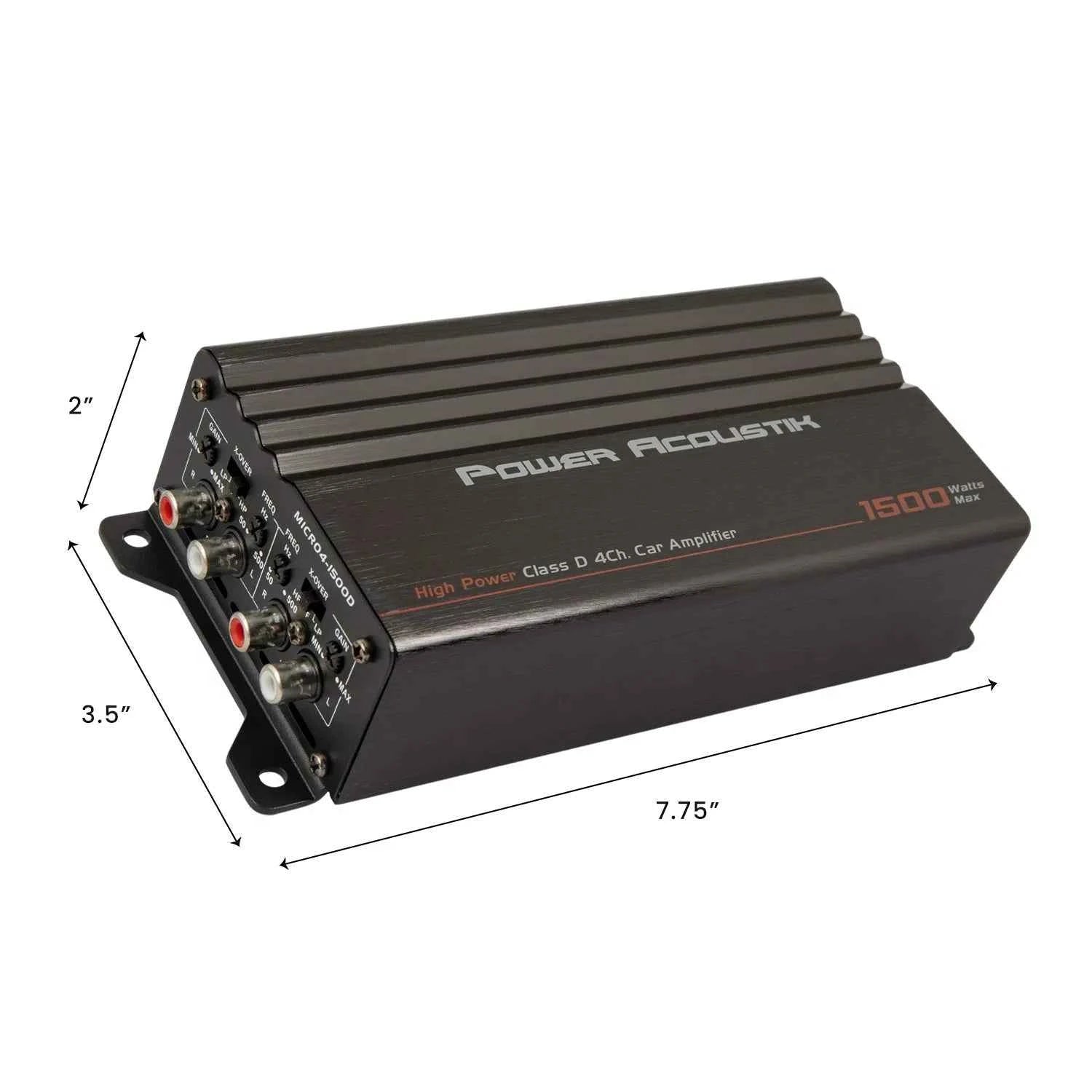 Power Acoustik Micro MICRO4-1500D amplificatore 1500W