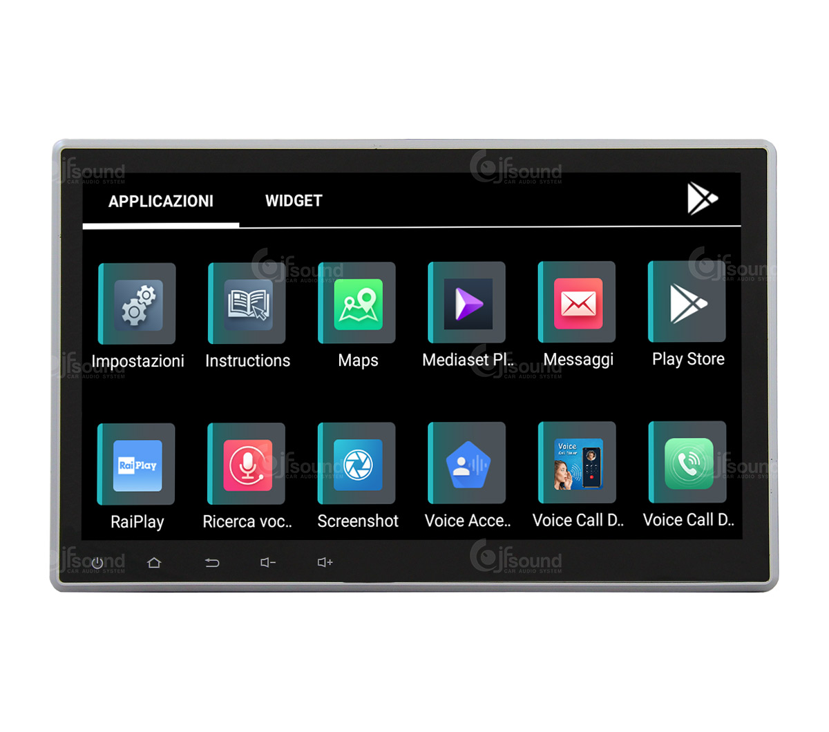 JFSound X9C-PRO JF-011-X9C-FTR-PRO autoradio Transit 4G DSP