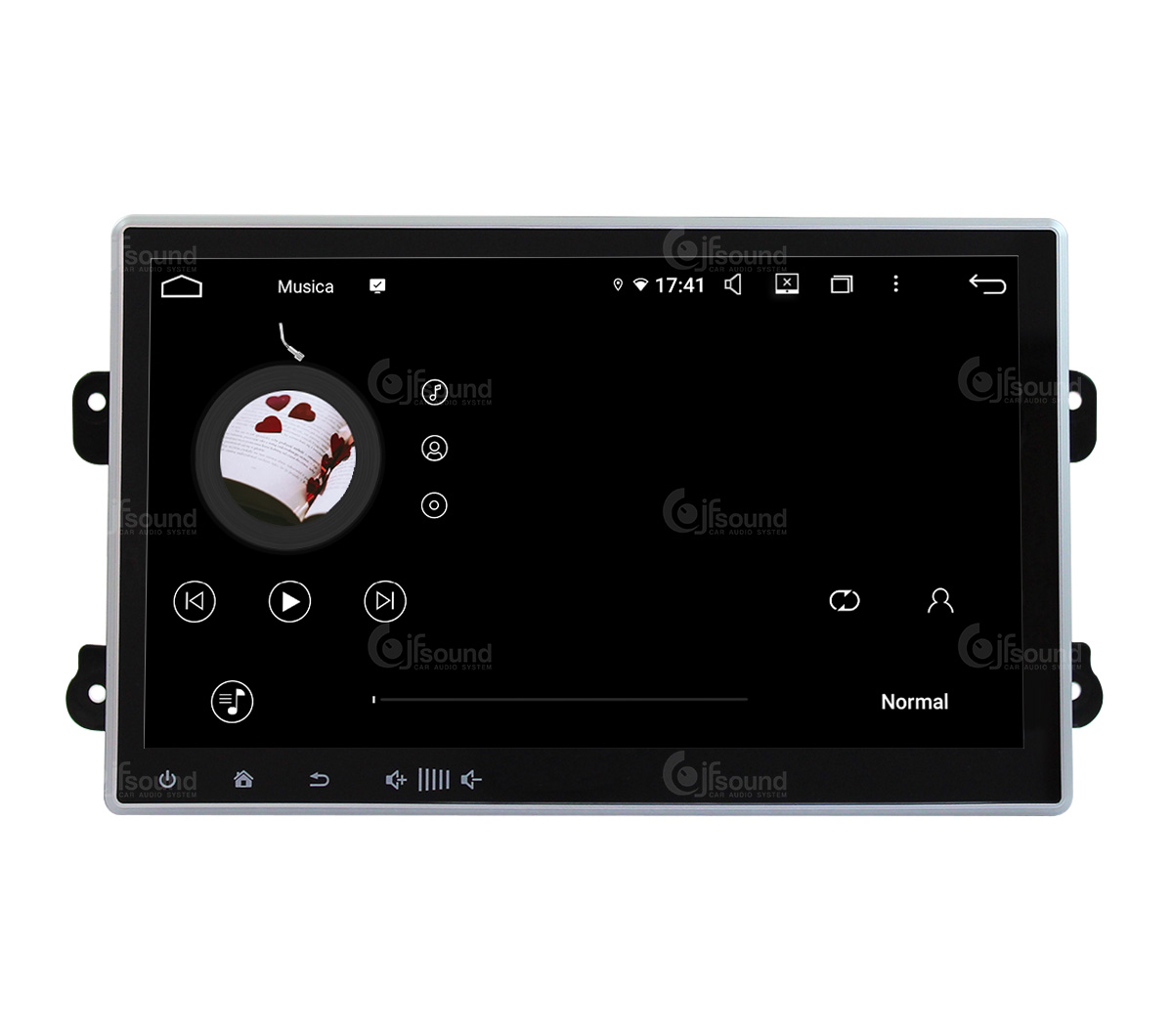JFSound UP-PRO JF-011 autoradio CarPlay Fiat Ducato 8
