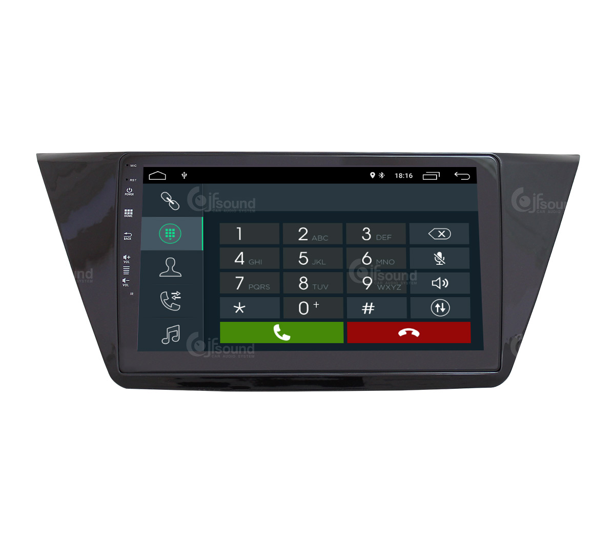 JFSound X7C-PRO JF-131WT-X7C-PRO autoradio per Touran con DSP