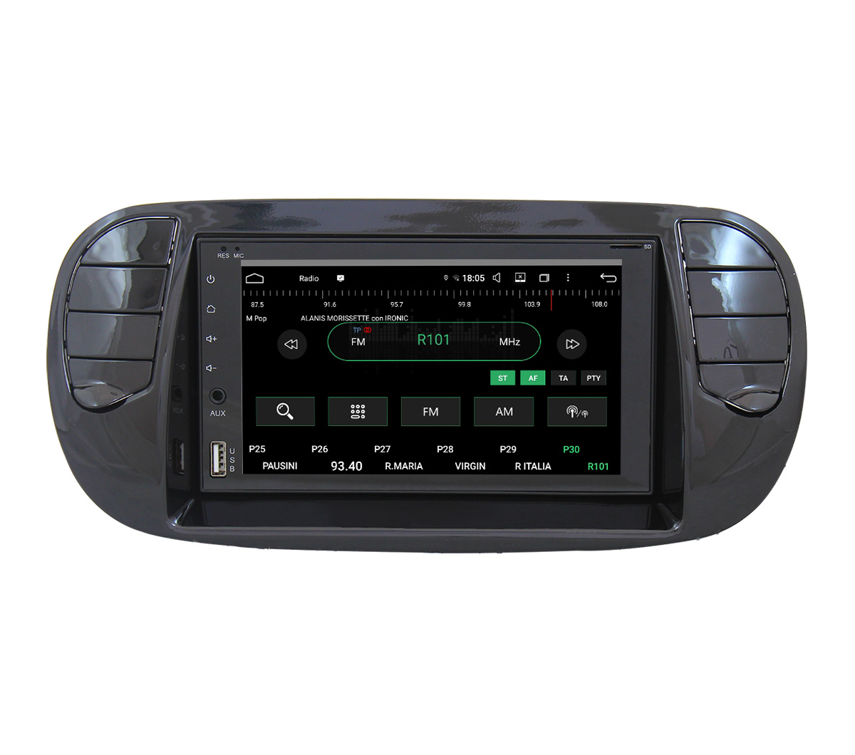 JFSound UP-PRO JF-227-UP-F5N-PRO autoradio Fiat 500