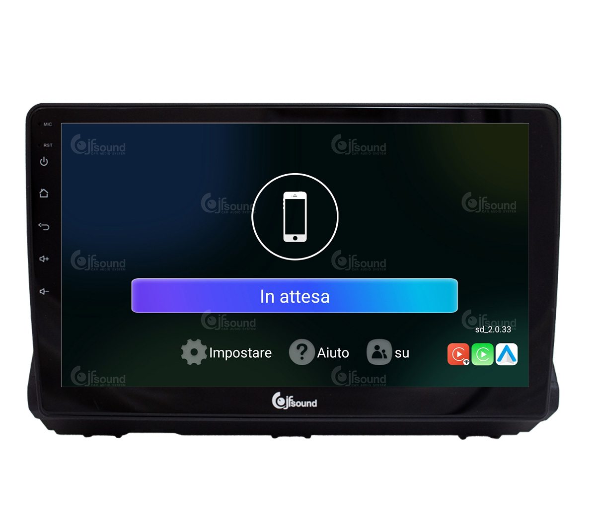 JFSound UP-PRO JF-031DS-UP-1-PRO autoradio Dacia Sandero CarPlay