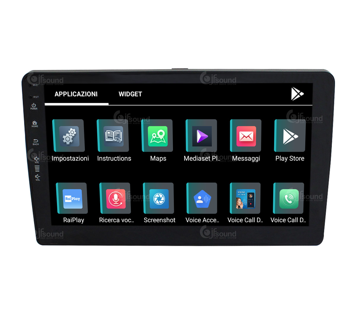 JFSound X9C-PRO JF-031FL-X9C-PRO autoradio Fiat 500L 4G