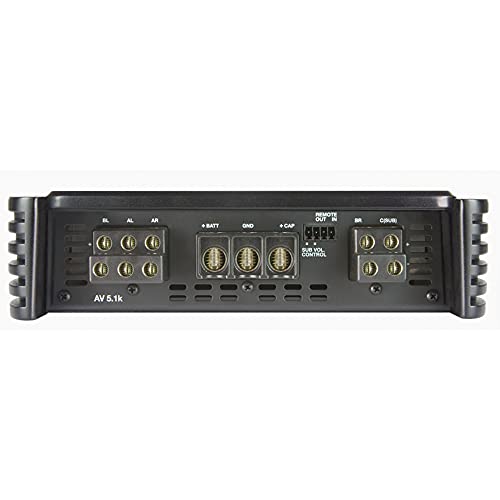 Audison Voce AV 5.1k Amplificatore Auto 5 Canali 1000W Sub