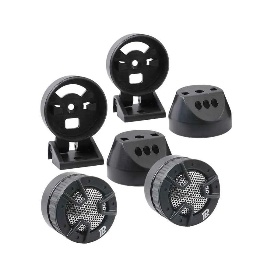Power Acoustik NB-4 tweeter piezo 1" 250W montaggio 4 vie
