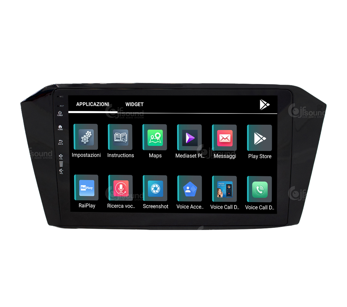 JFSound X9C-PRO JF-031WP-X9C-PRO autoradio Volkswagen Passat 4G