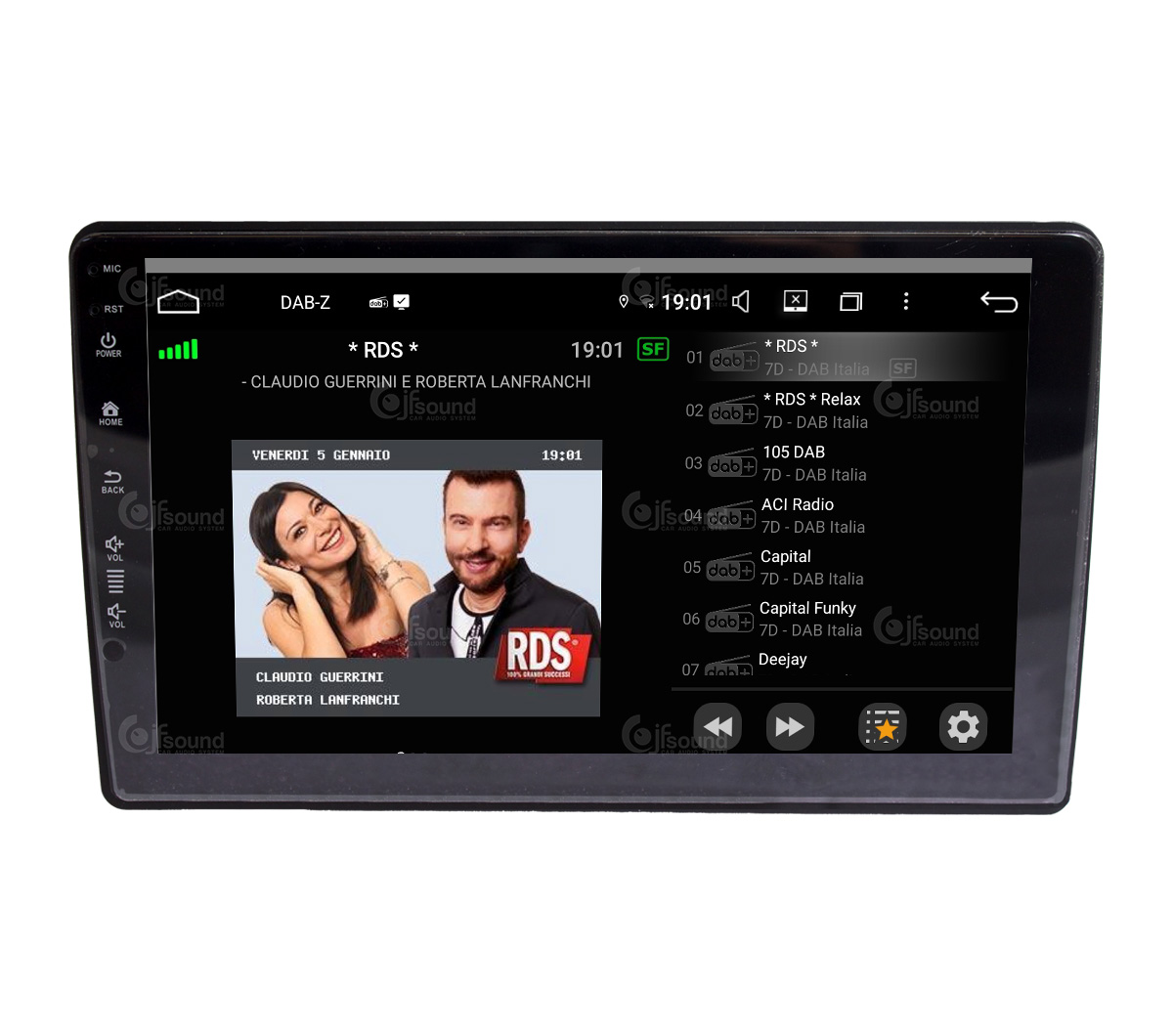 JFSound UP-PRO JF-039A4-UP-PRO autoradio Audi A4 CarPlay wireless