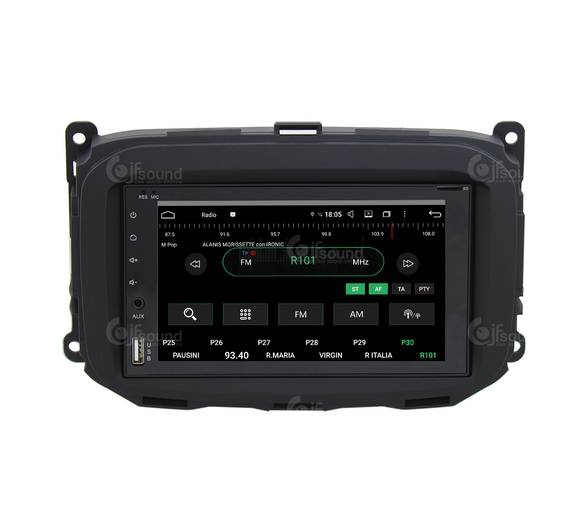 JFSound JF-227-UP-AG-PRO autoradio Android per Alfa Giulietta
