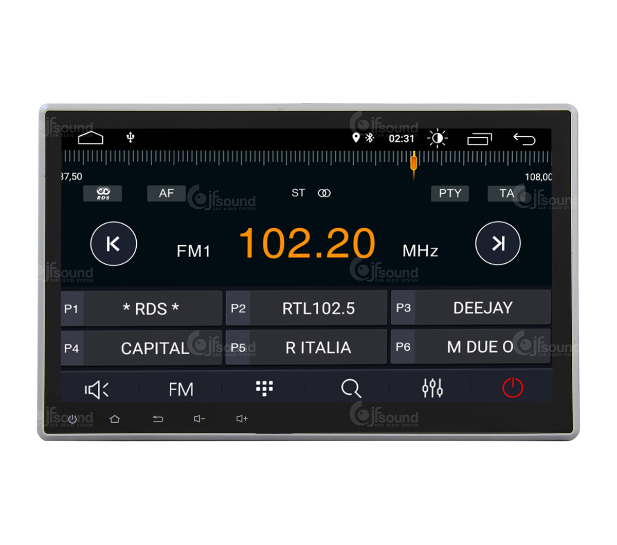 JFSound X7C-PRO JF-011-X7C-FTR-PRO autoradio Ford Transit DSP
