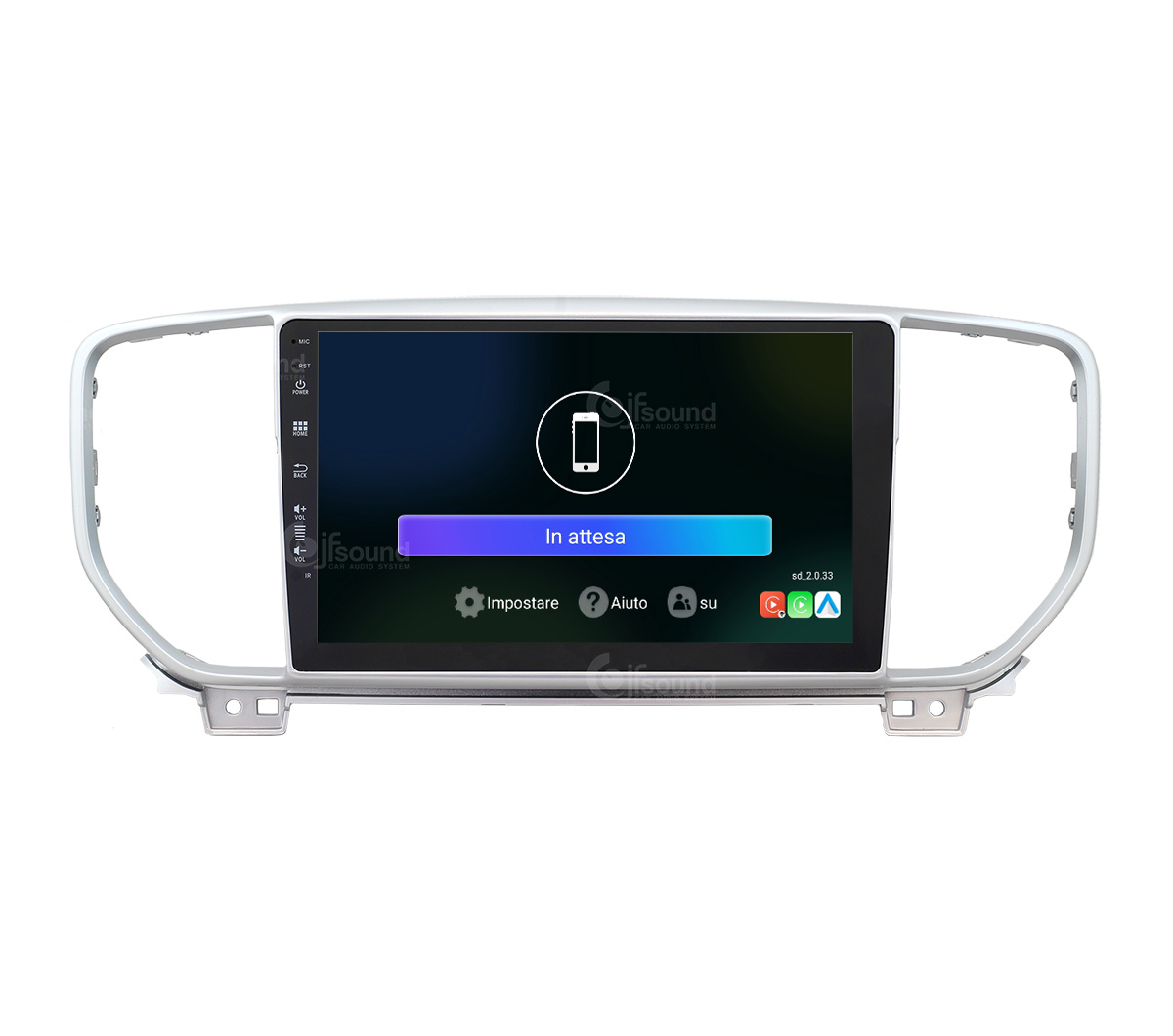 JFSound UP-PRO JF-139KS-UP-1-PRO autoradio Kia Sportage wireless