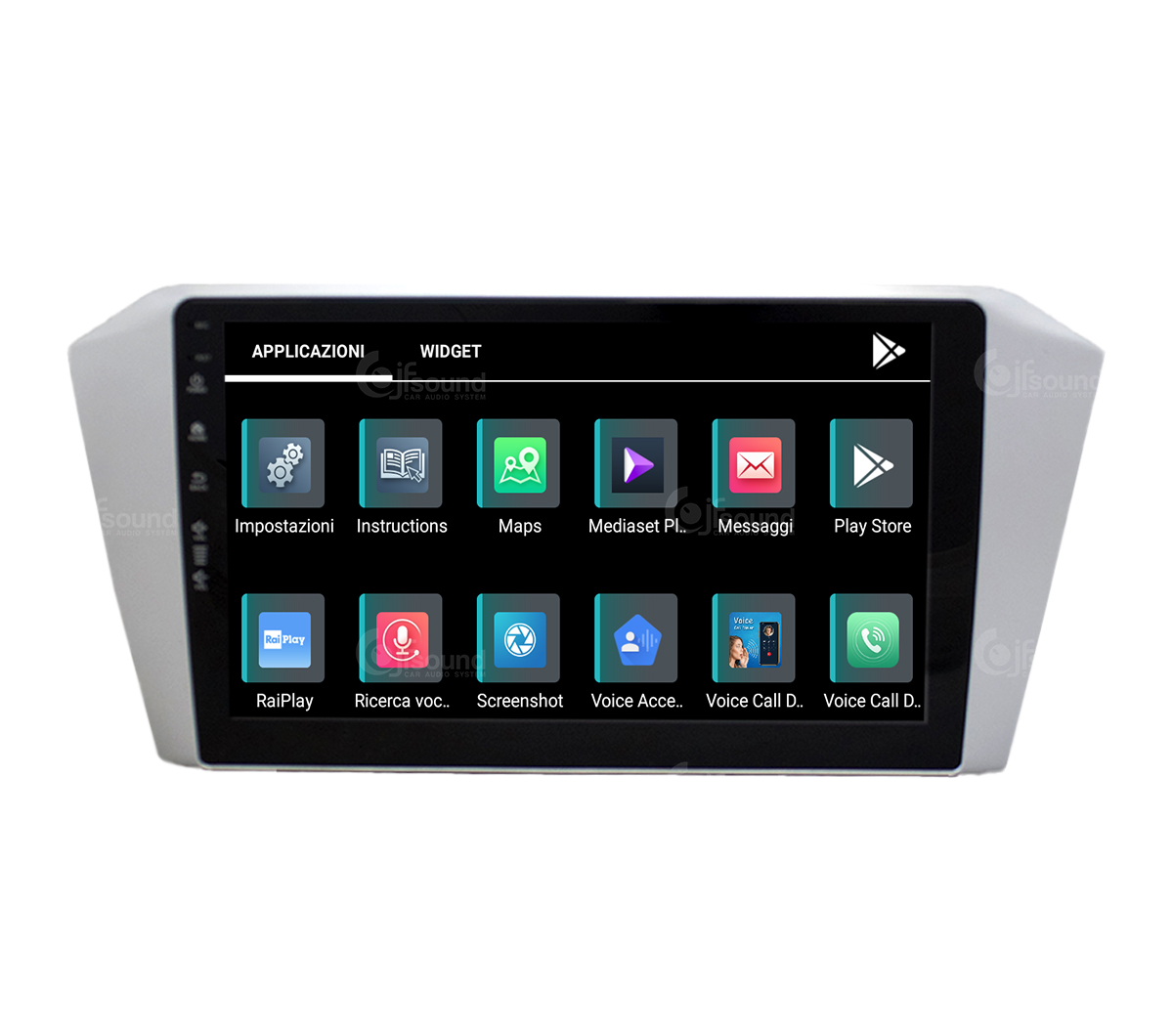 JFSound X9C-PRO JF-131WP autoradio Passat 4G retrocamera