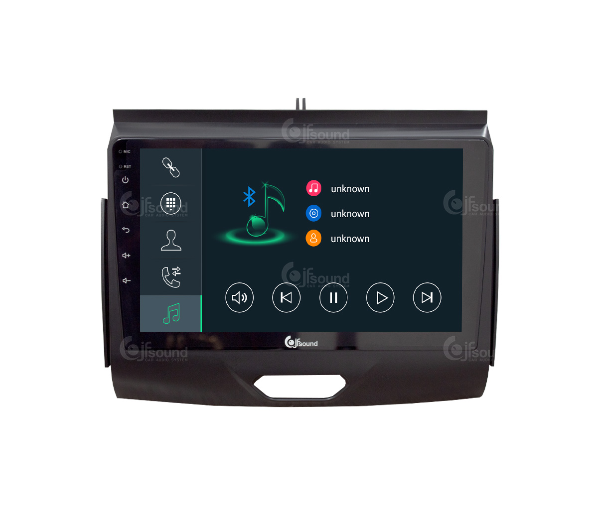 JFSound X9C-PRO JF-439FR autoradio Android Ford Ranger 4G DSP