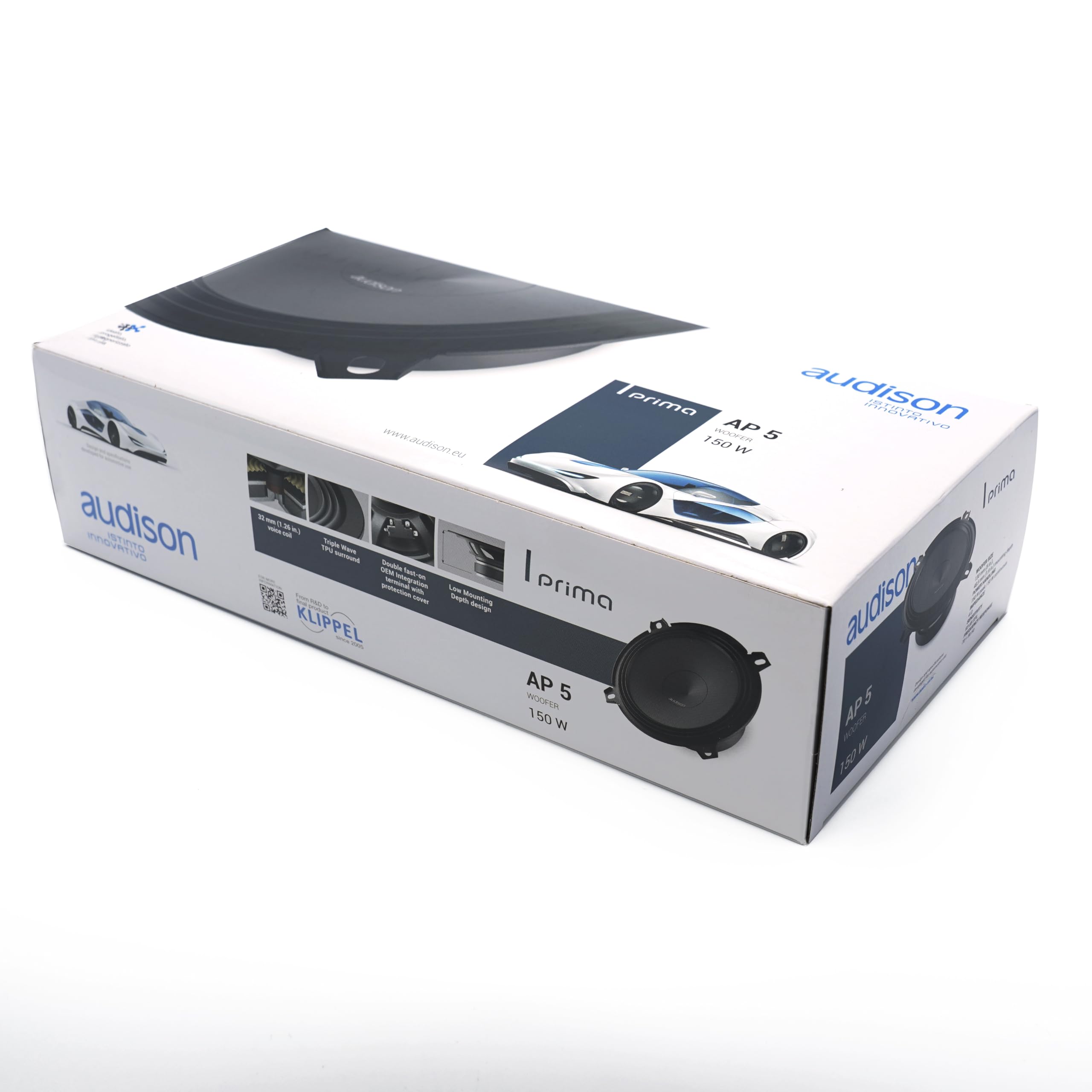 Audison Prima AP 5 woofer 130mm coppia 150W