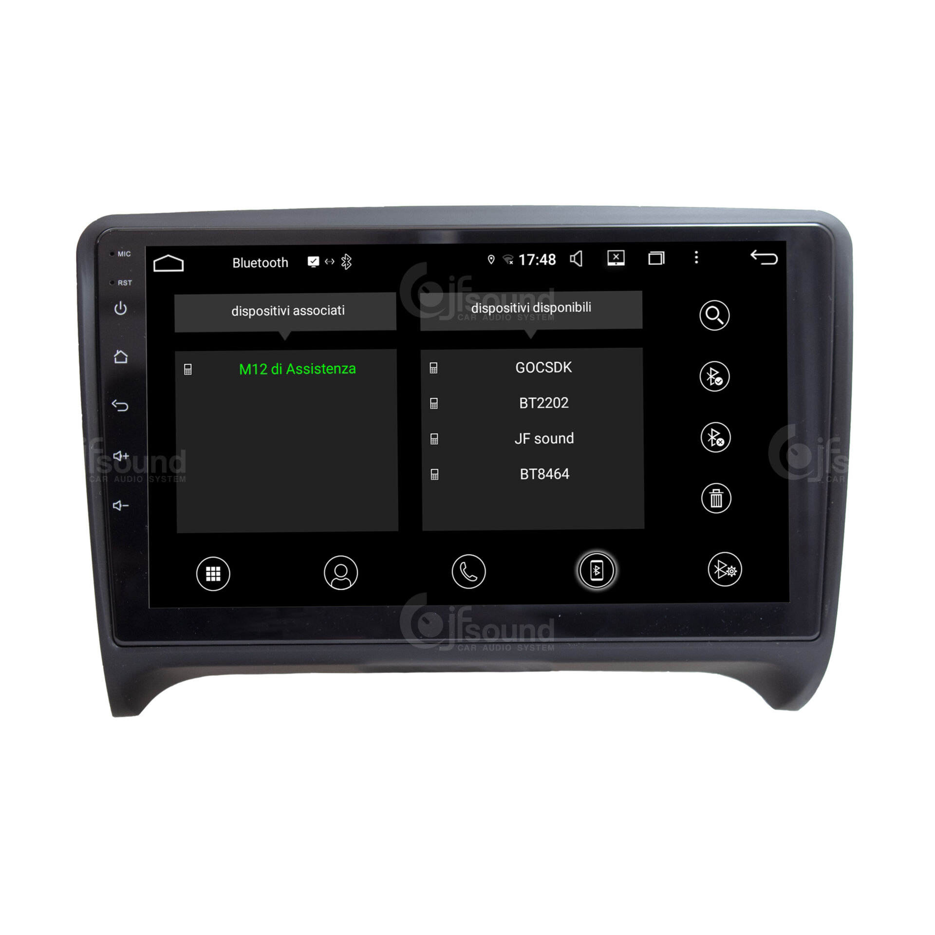 JFSound UP-PRO JF-039AT-UP-PRO autoradio Android Audi TT