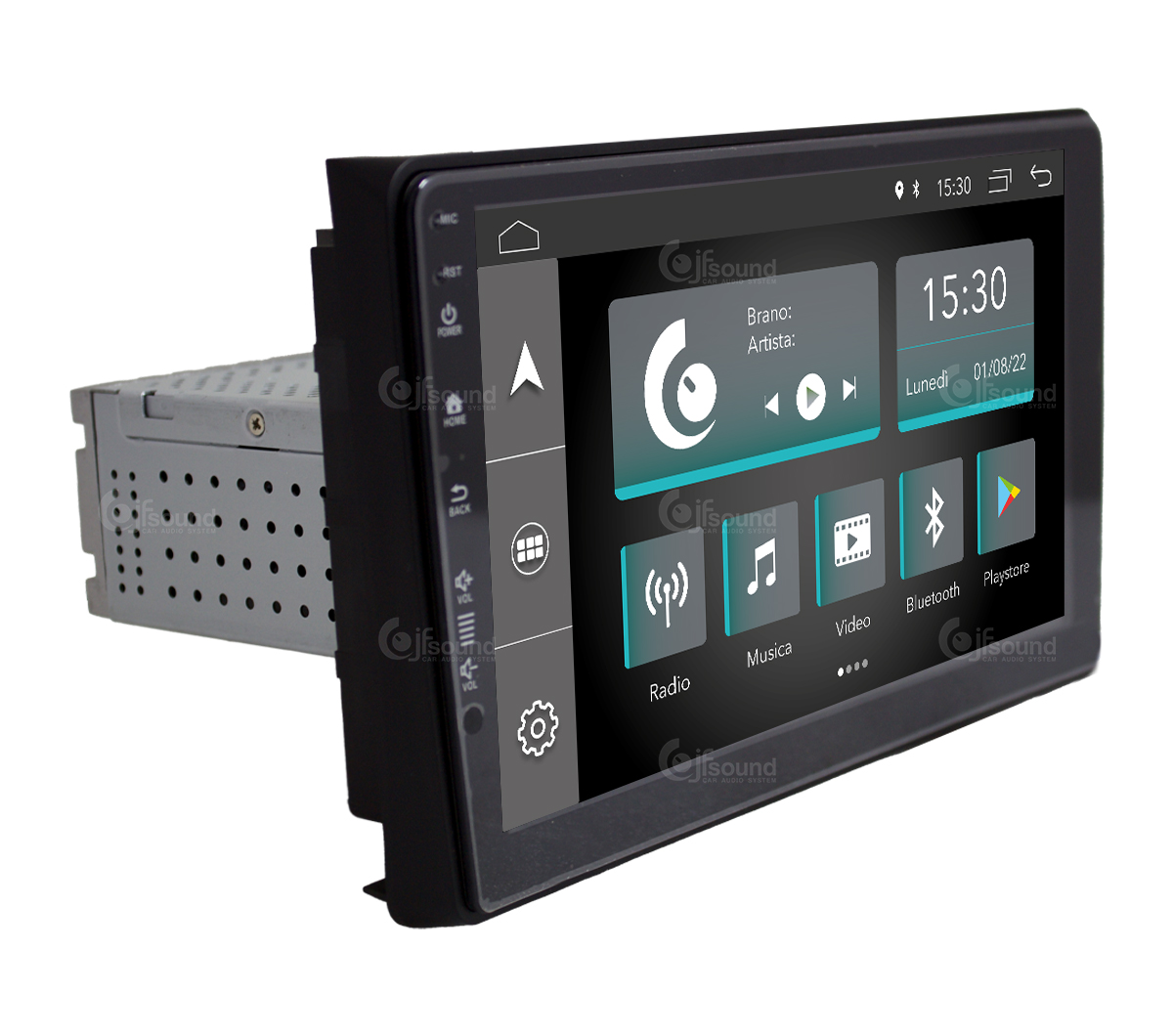 JFSound X7C-PRO JF-039A4-X7C-PRO autoradio Audi A4 con DSP