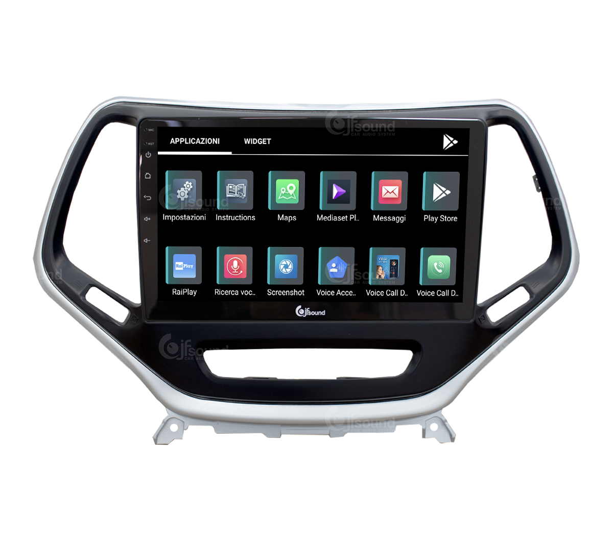 JFSound X9C-PRO JF-031JG-X9C-PRO Autoradio Jeep Cherokee 4G