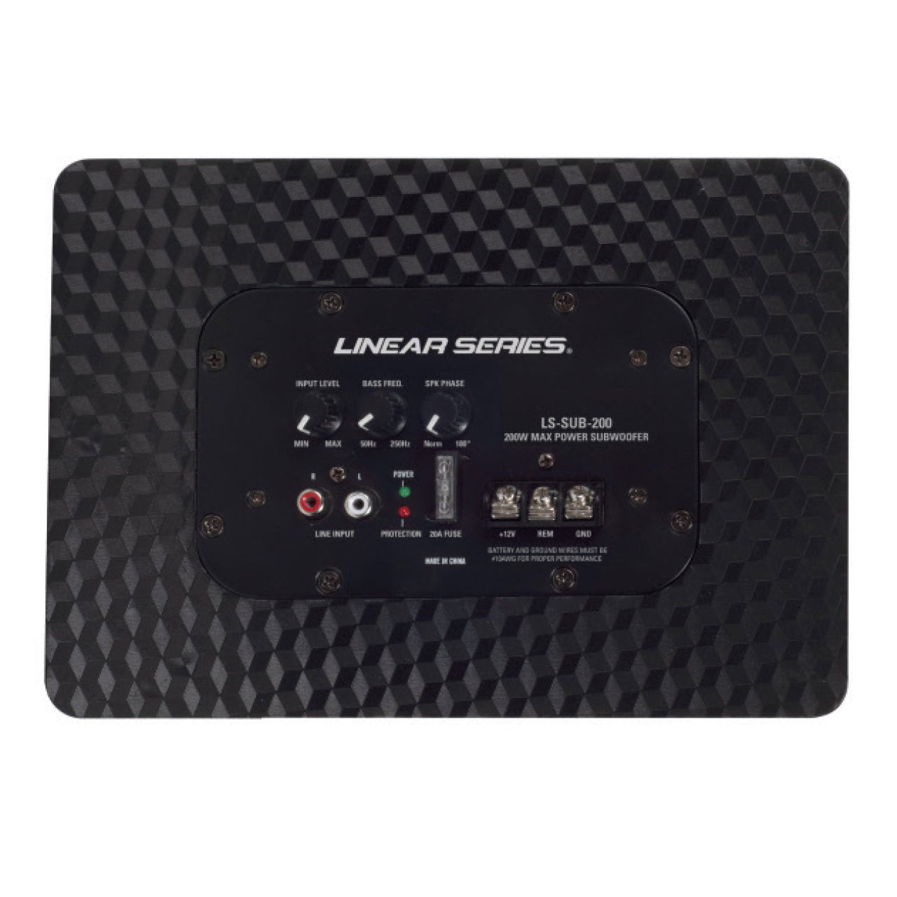 Magnedyne Linear LS-SUB-200 Subwoofer Attivo 8" 320W Camper