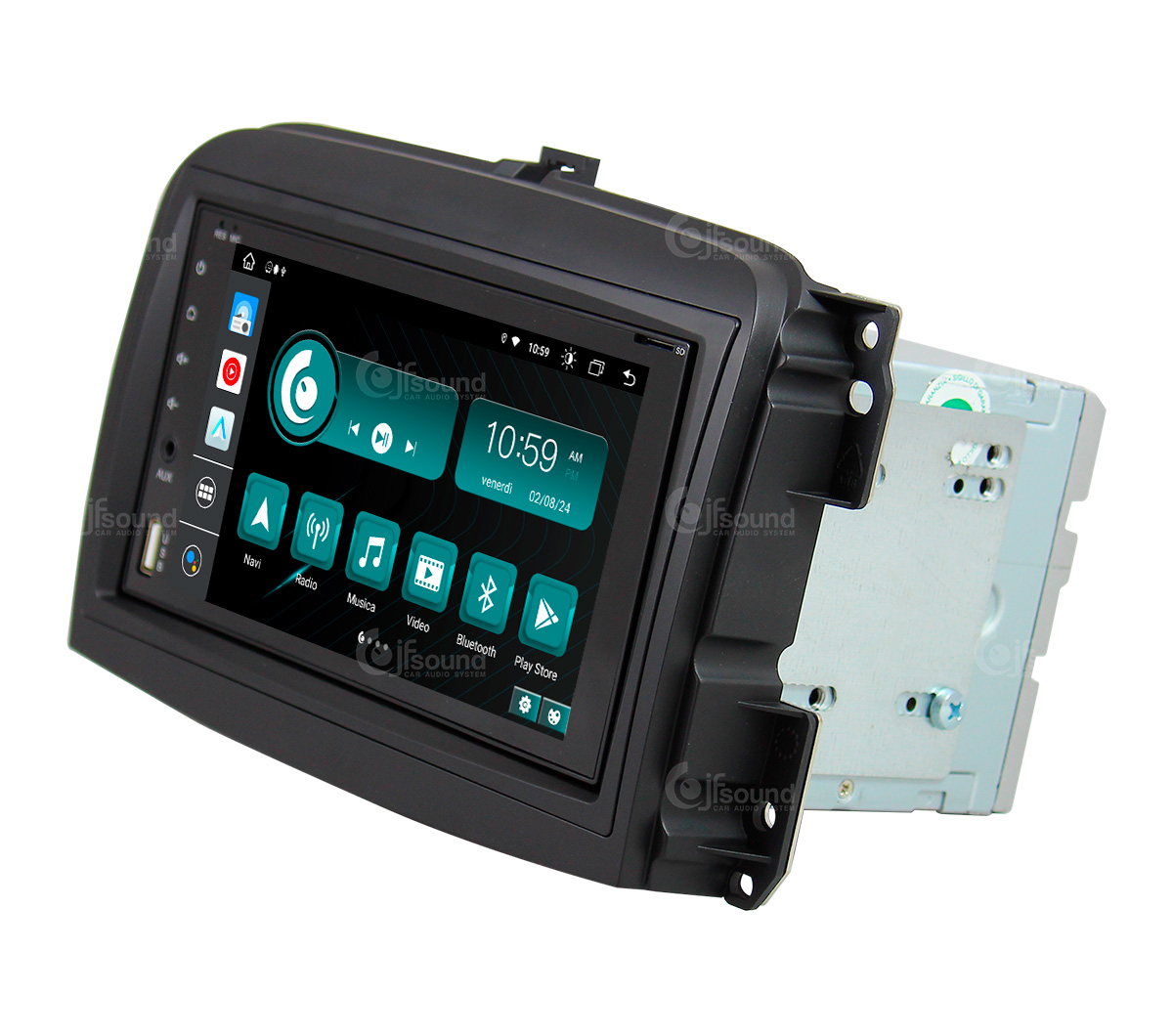 JFSound X9C-PRO JF-227-X9C-FLO-PRO autoradio per Fiat 500L 4G