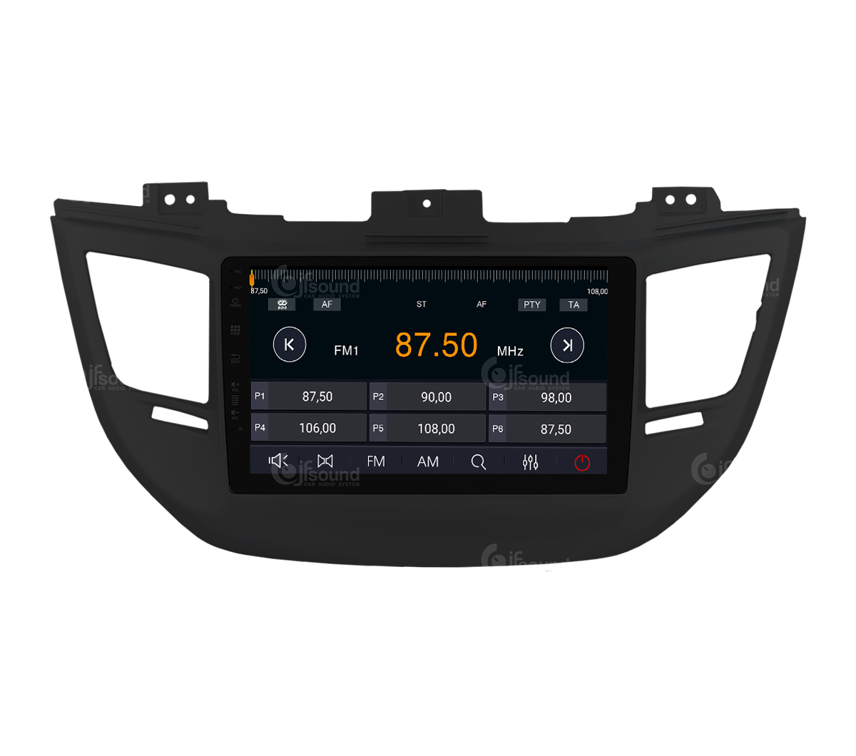 JFSound X9C-PRO JF-131HT-X9C-2-PRO autoradio Tucson 4G