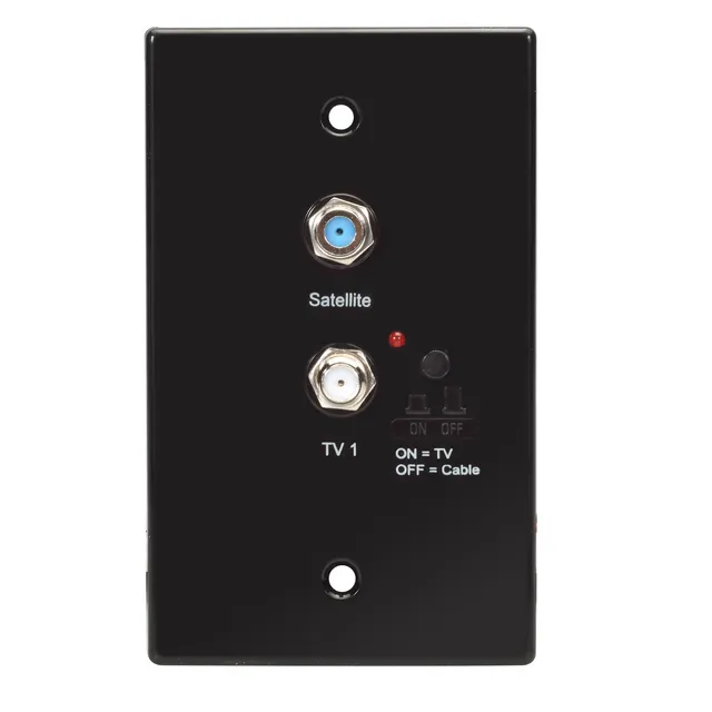Magnedyne RV TV WS-1 presa antenna camper nero bianco