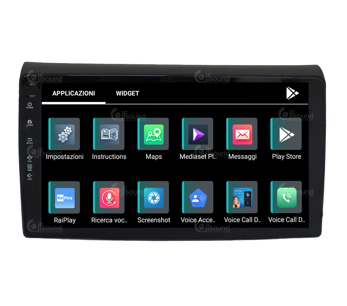 JFSound X9C-PRO JF-039FB-X9C-PRO autoradio Fiat Bravo
