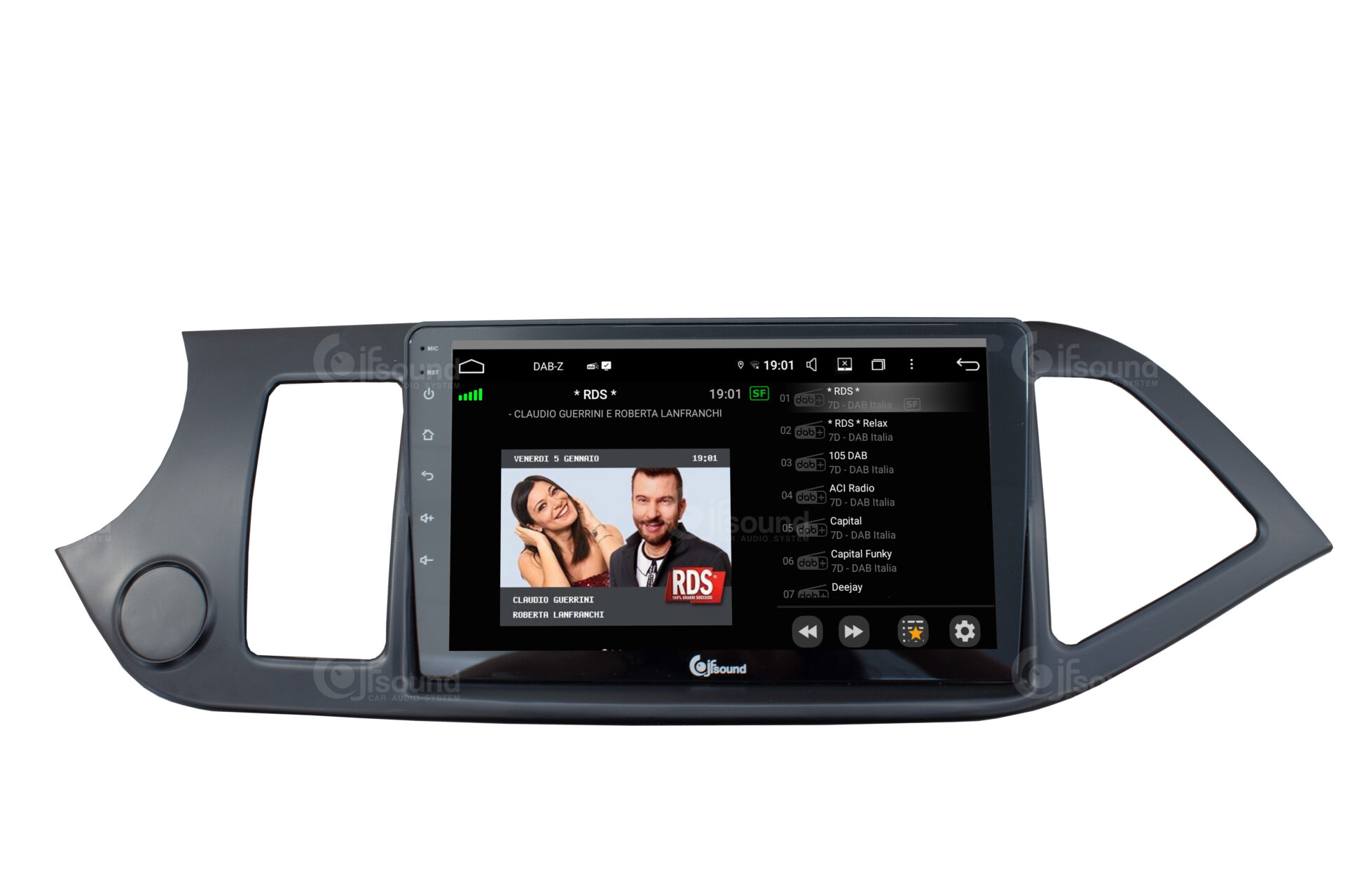 JFSound UP-PRO JF-039KP-UP-PRO autoradio Android per Kia Picanto