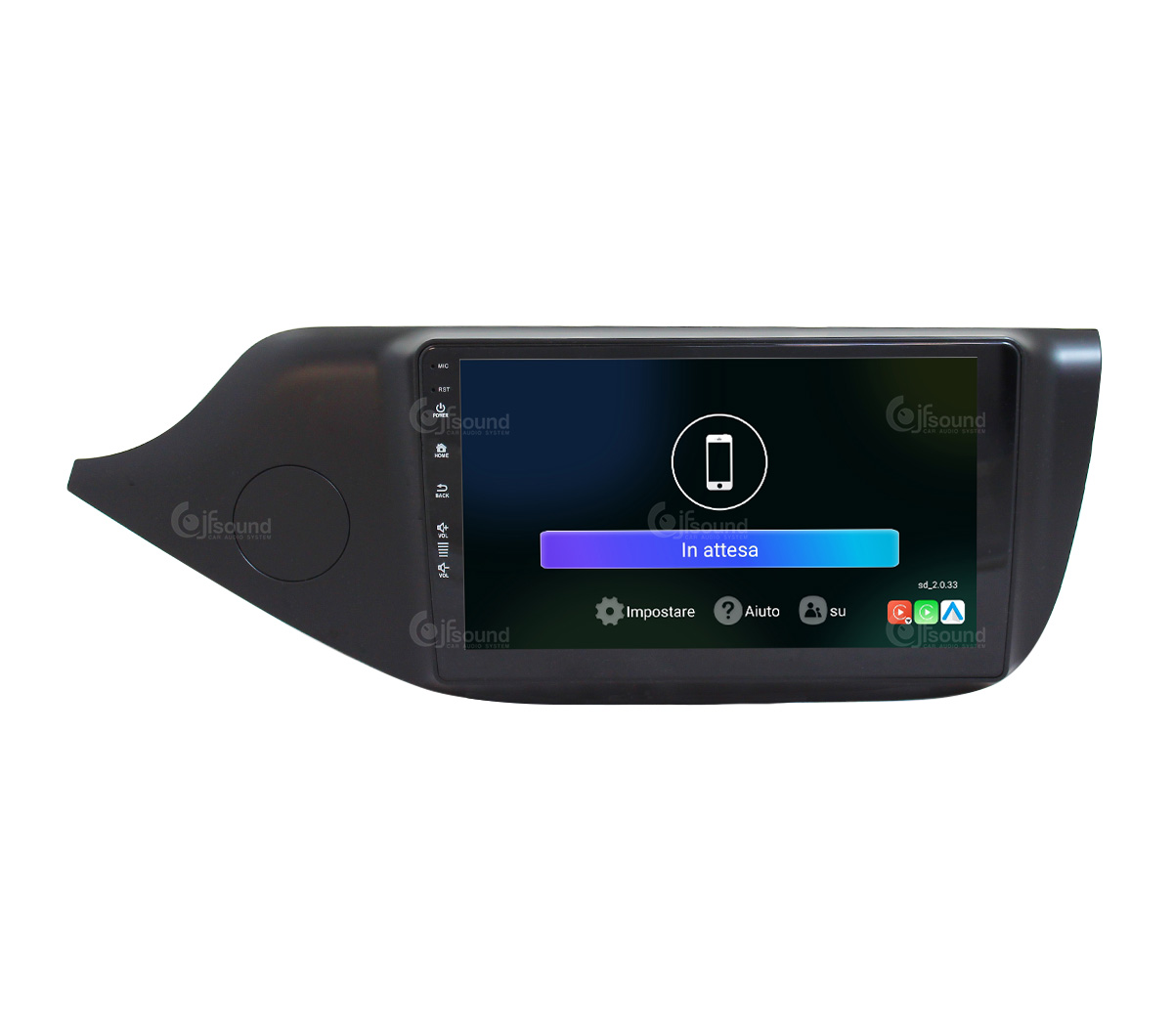 JFSound UP-PRO JF-139KC-UP-PRO autoradio Android Kia Ceed wireless