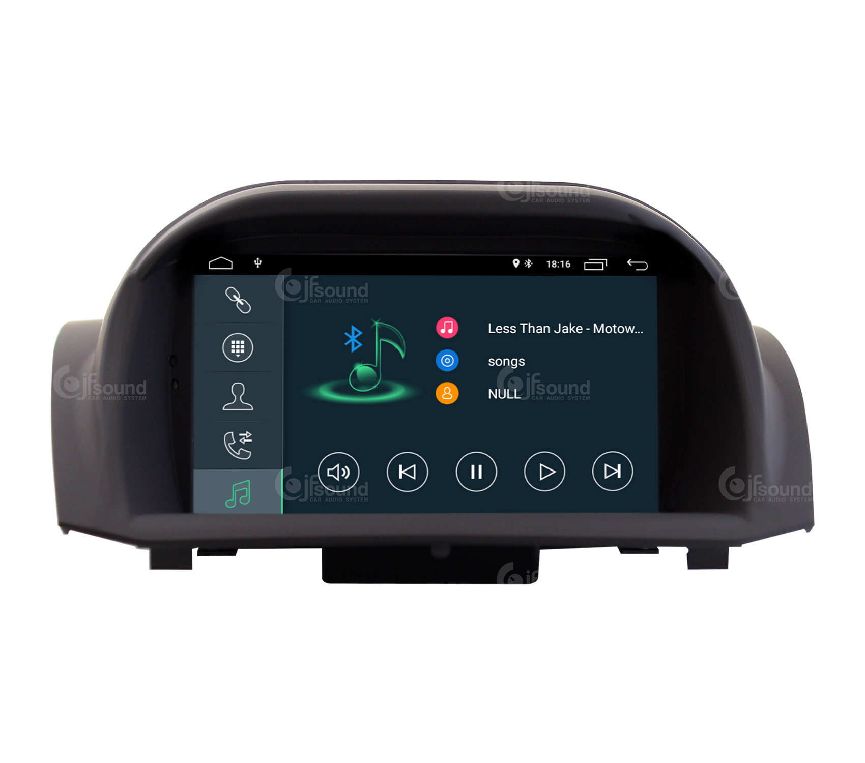 JFSound X7C-PRO JF-237FF-X7C-PRO autoradio Ford Fiesta DSP