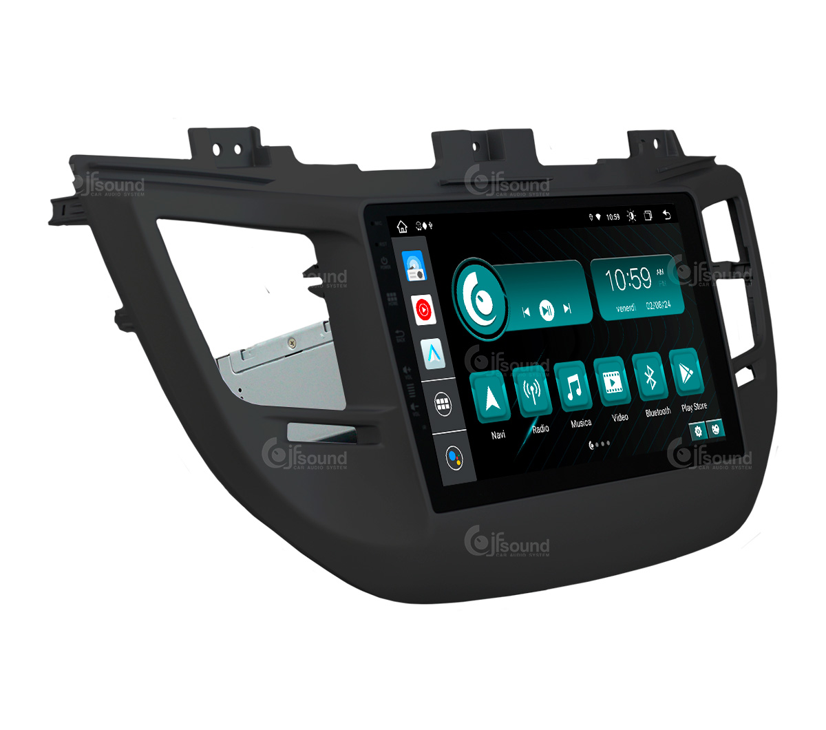 JFSound X9C-PRO JF-131HT-X9C-2-PRO autoradio Tucson 4G