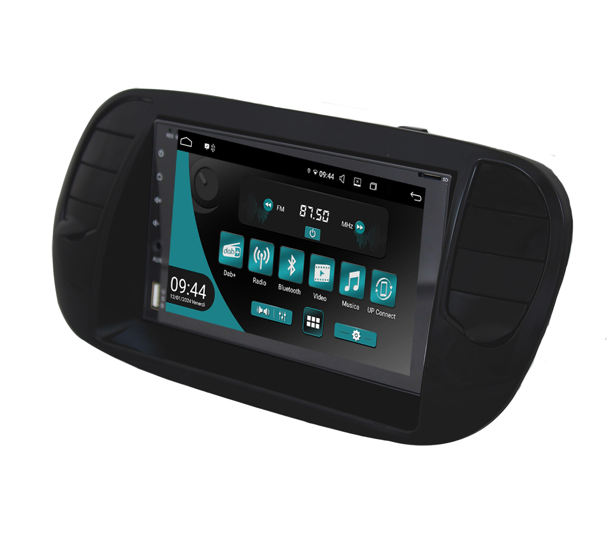 JFSound UP-PRO JF-227-UP-F5O-PRO autoradio Fiat 500 CarPlay