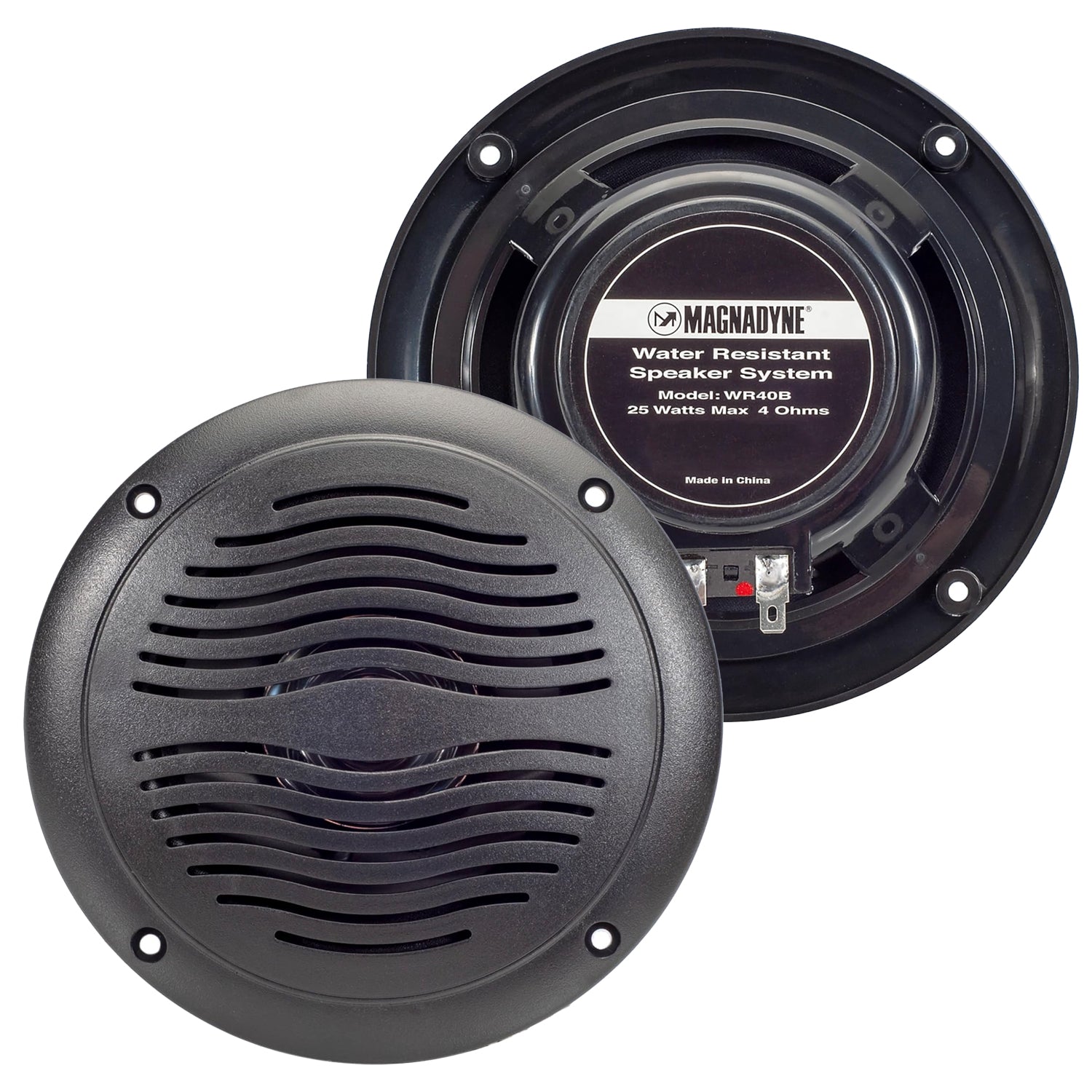 Magnedyne AquaVibe WR40 Altoparlanti 5" Coppia Bianca 25W