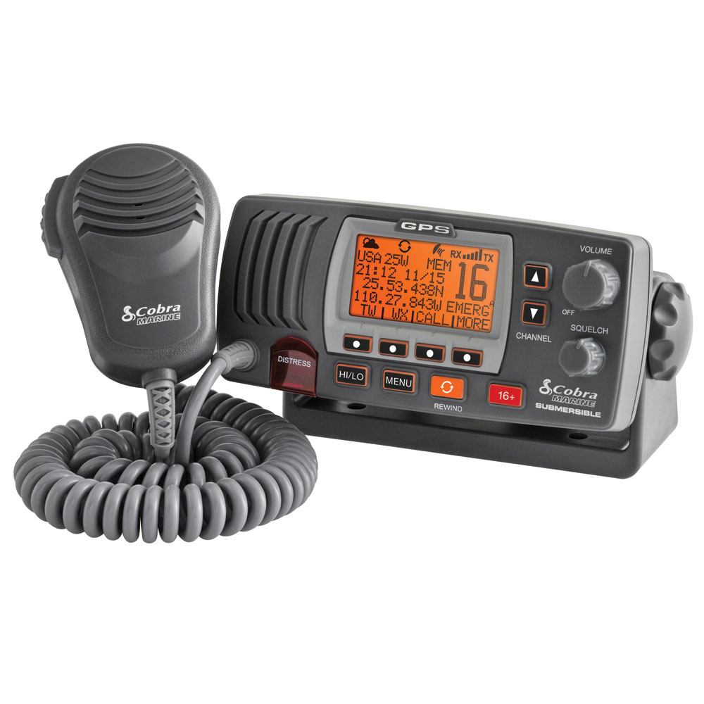 Cobra MRF77B GPS E radio VHF marina fissa GPS DSC 25W