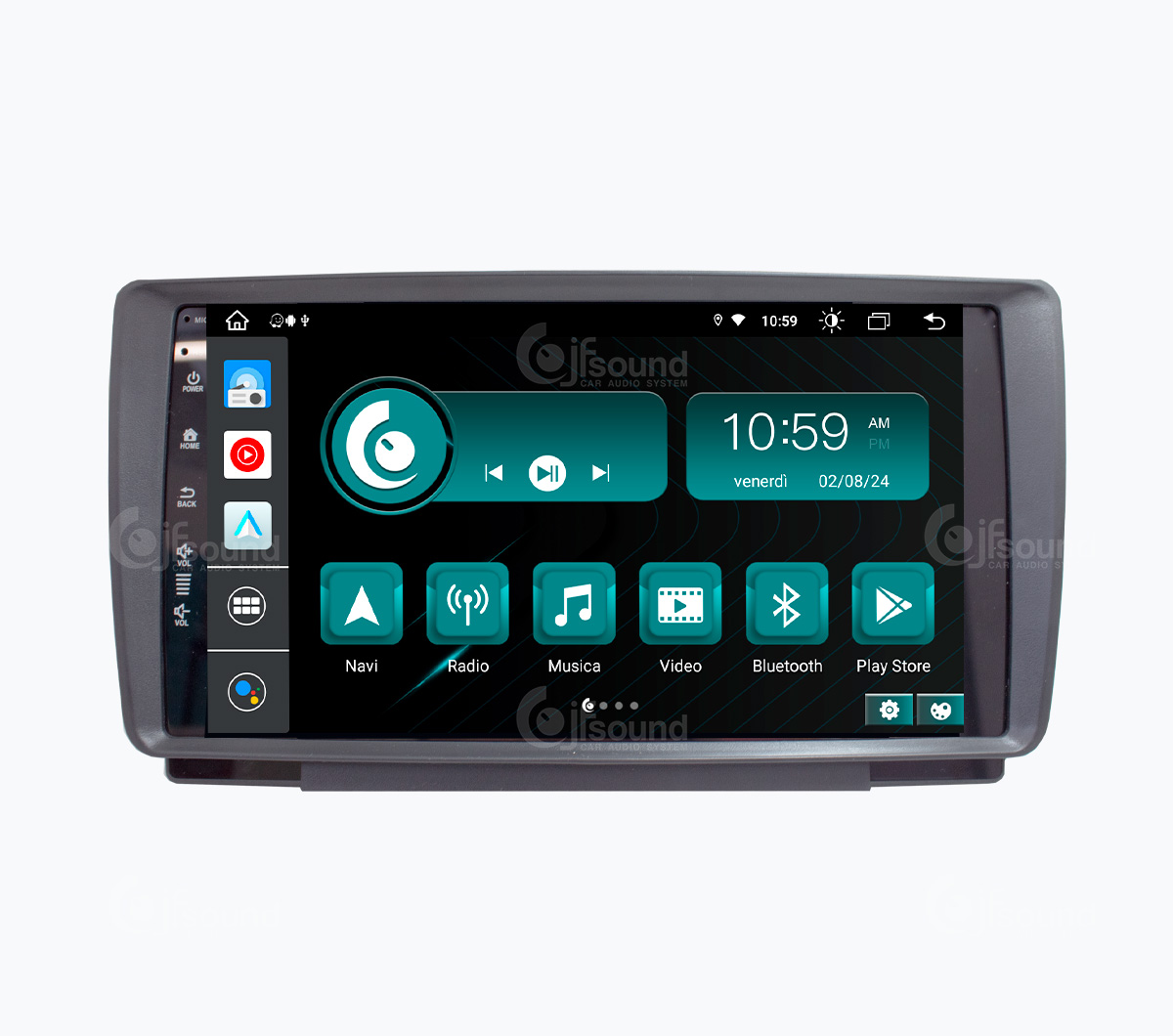 JFSound X9C-PRO JF-039SOC autoradio Skoda Octavia 4G DSP