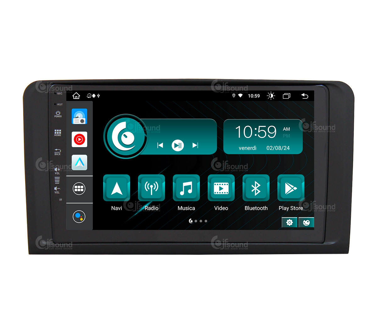 JFSound X9C-PRO JF-039MB-X9C-PRO autoradio Android Mercedes ML 4G