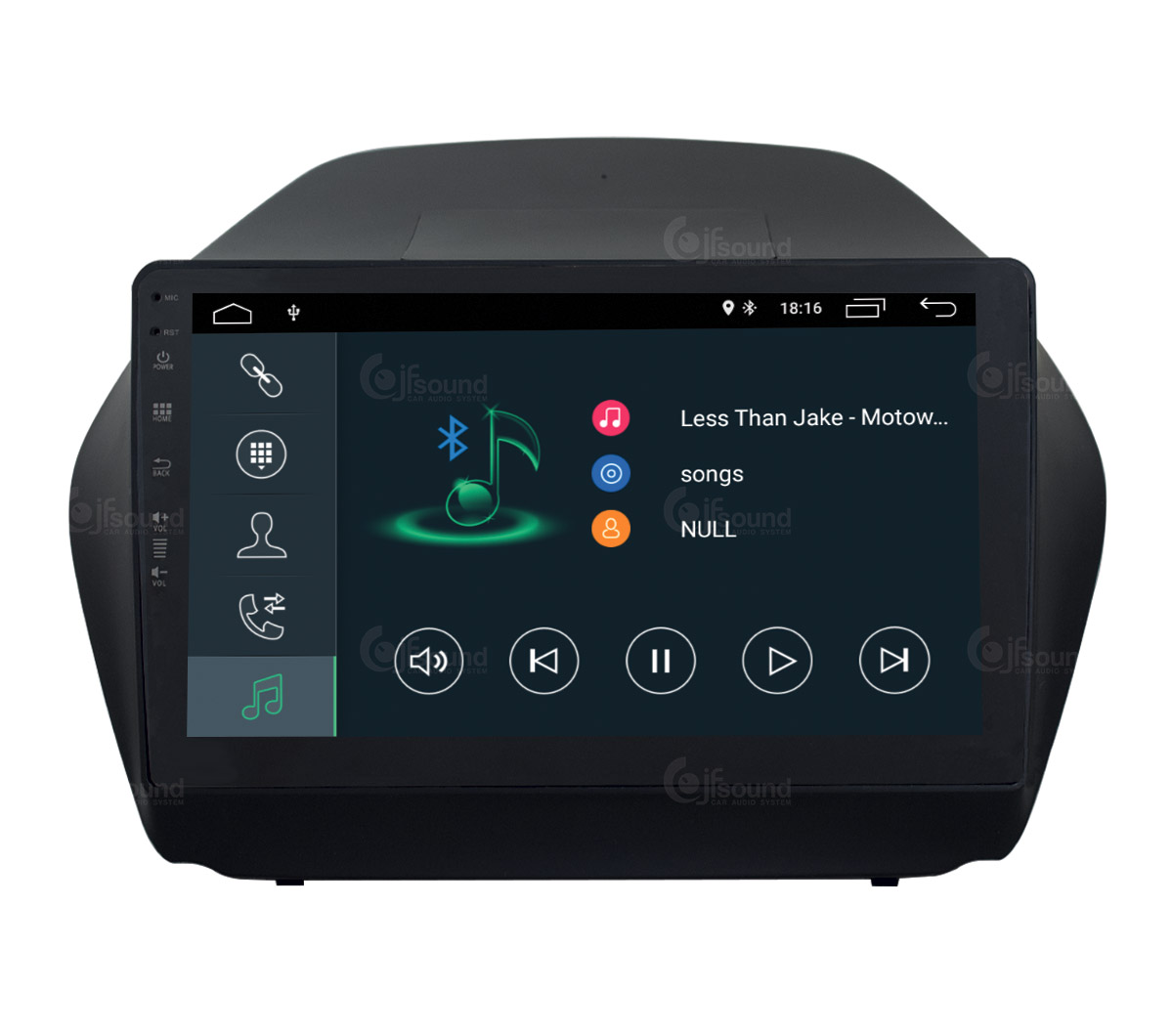 JFSound X7C-PRO JF-031H5-X7C-1-PRO autoradio Android Hyundai IX35 DSP