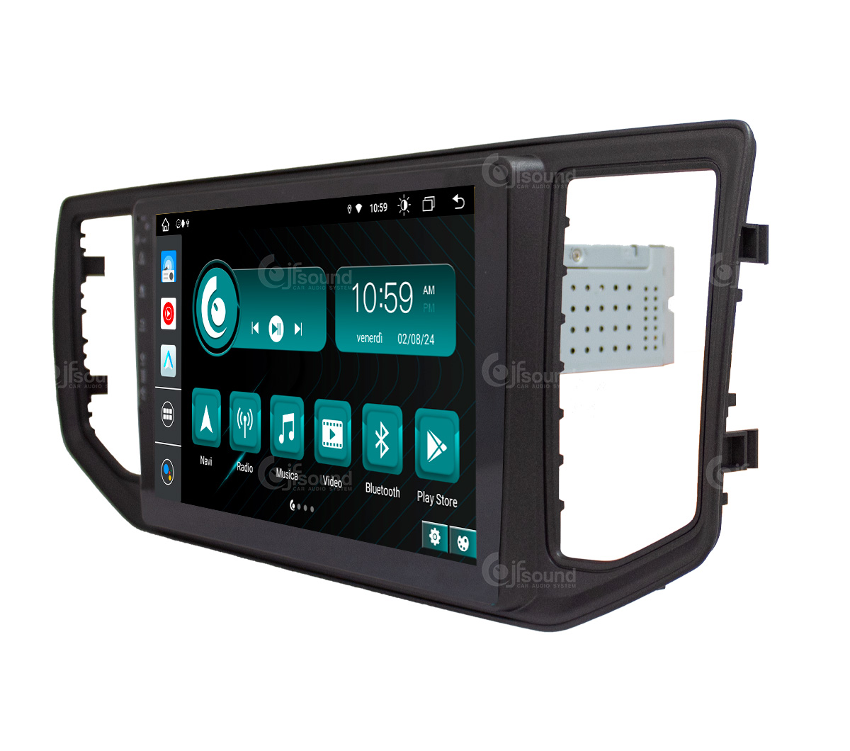 JFSound X9C-PRO JF-031WC autoradio Android VW Crafter 4G DSP