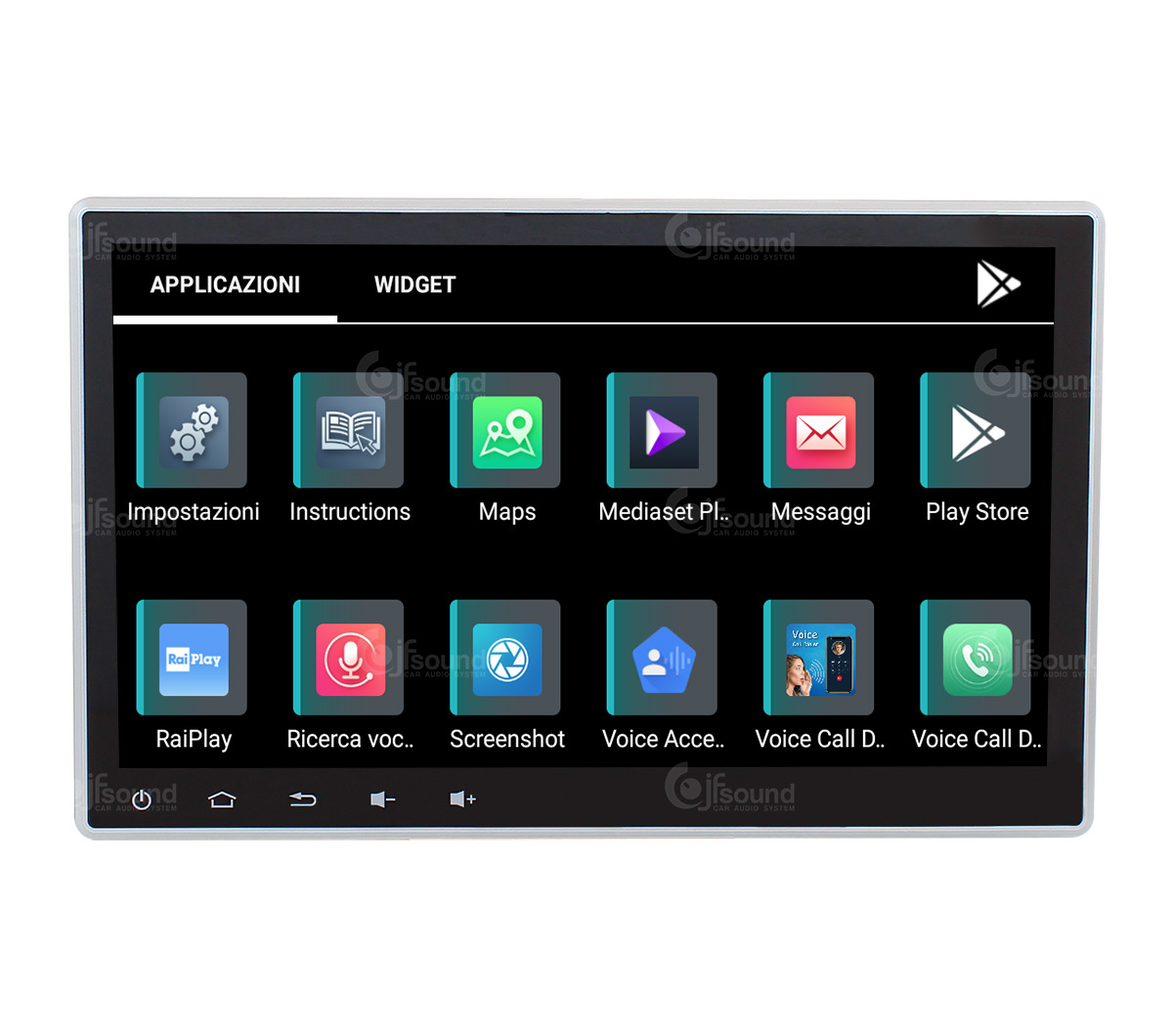 JFSound X9C-PRO JF-011 autoradio Android 4G Opel Movano