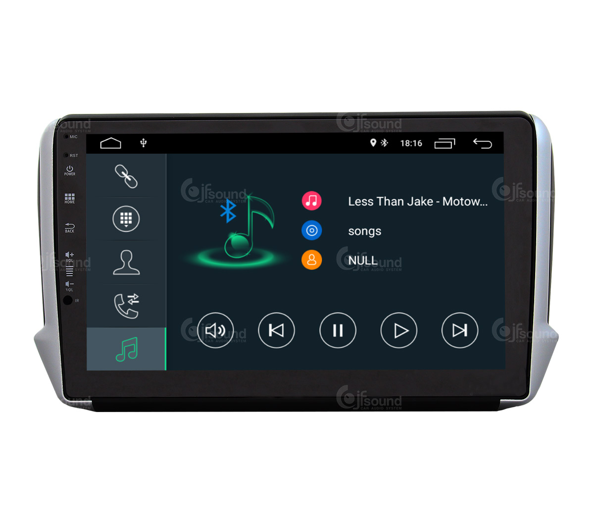 JFSound X7C-PRO JF-231P8-X7C-PRO autoradio 208 2008 DSP