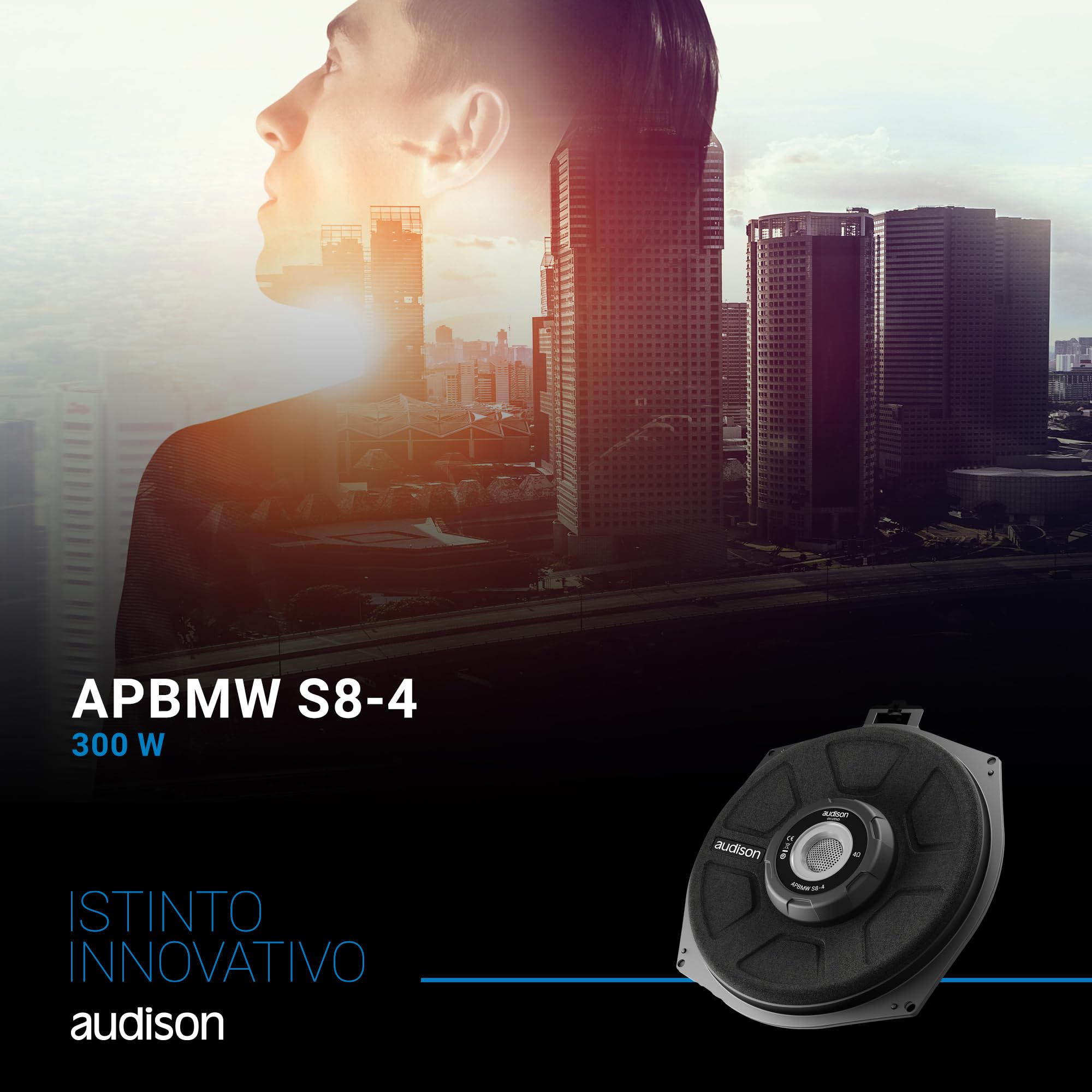 Audison Prima APBMW S8-4.2 Subwoofer BMW 200mm 150W