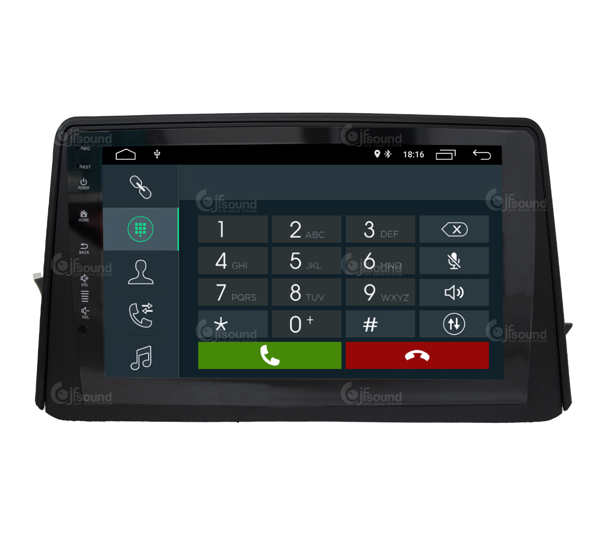 JFSound X7C-PRO JF-039OM-X7C-PRO autoradio Android Mokka DSP