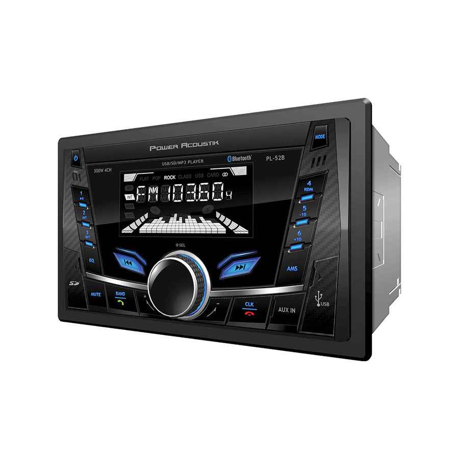 Power Acoustik PL-52B autoradio 2 DIN Bluetooth USB