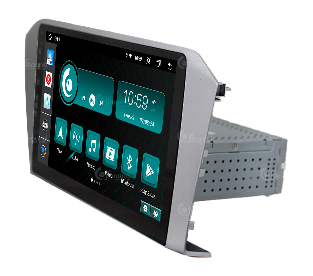 JFSound X9C-PRO JF-131WP autoradio Passat 4G retrocamera