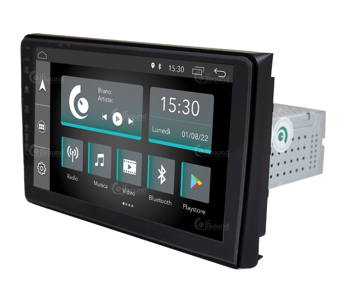 JFSound X7C-PRO JF-039A4-X7C-PRO autoradio Audi A4 con DSP