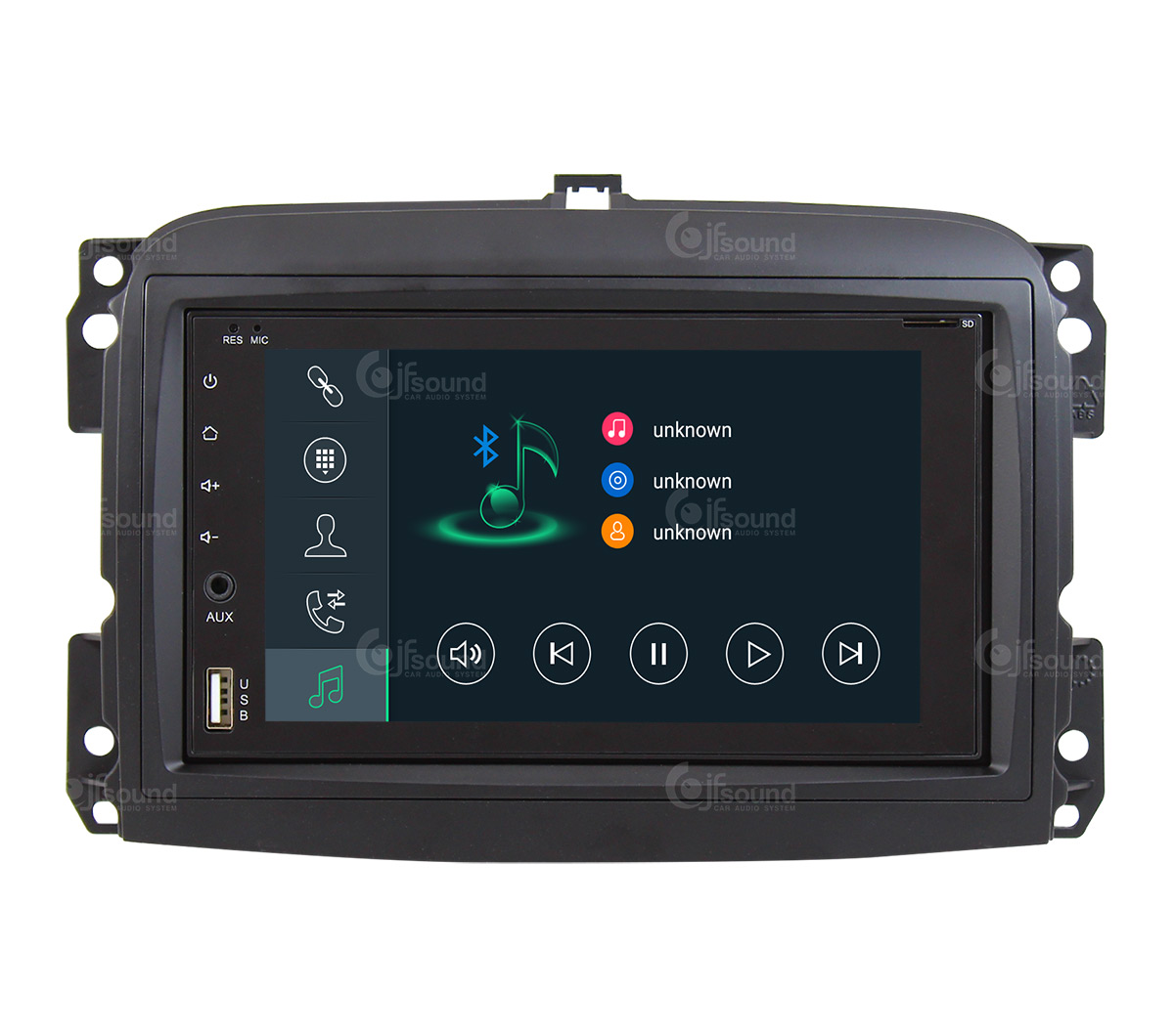 JFSound X9C-PRO JF-227-X9C-FLO-PRO autoradio per Fiat 500L 4G