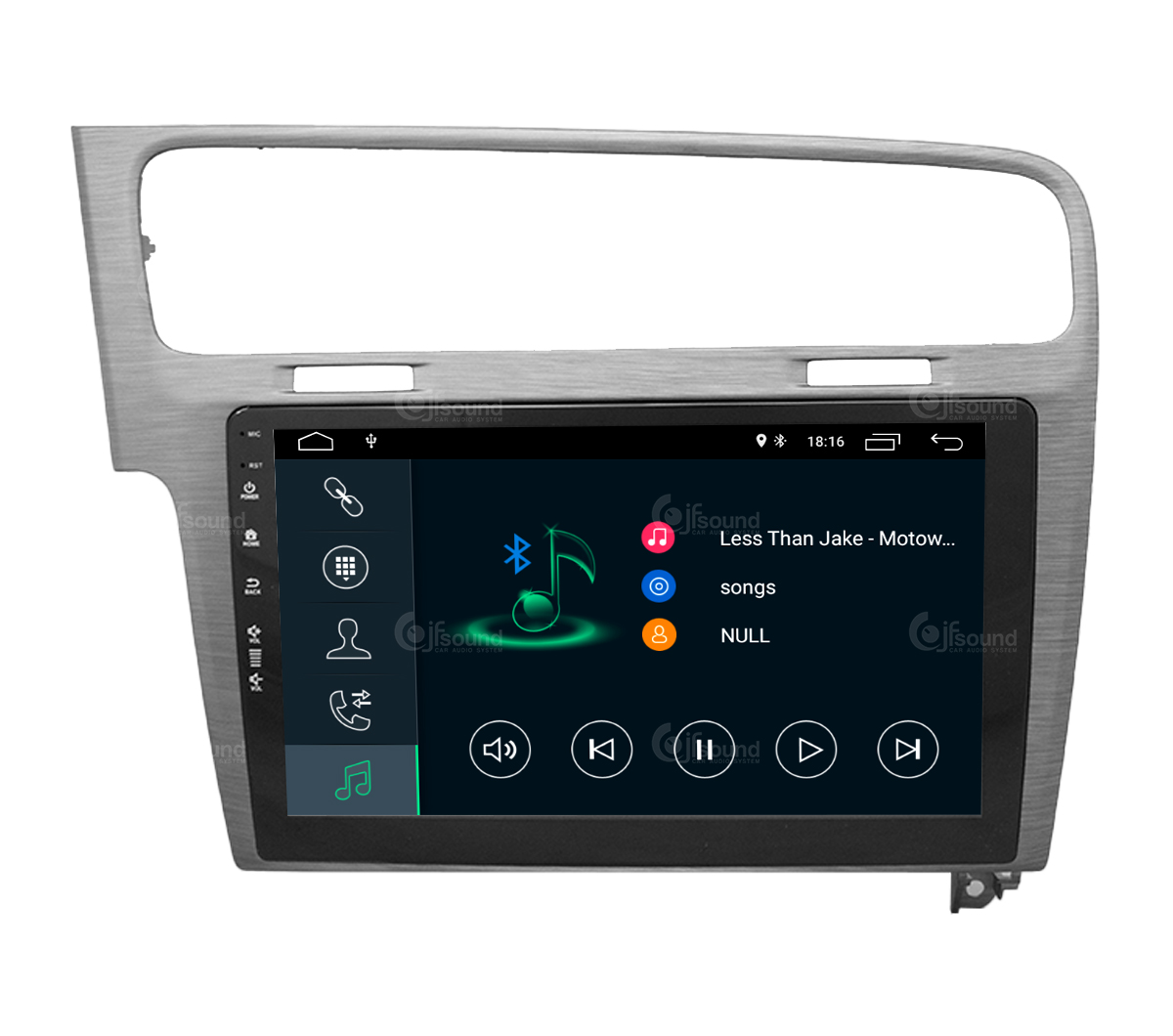 JFSound X7C-PRO JF-033W7-X7C-PRO autoradio Android Golf 7 DSP